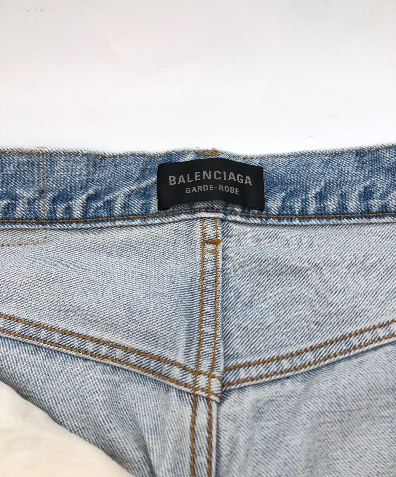 【新品未使用】BALENCIAGA デニムサイズXXS 中古・古着通販】BALENCIAGA (バレンシアガ) baggy denim ブルー