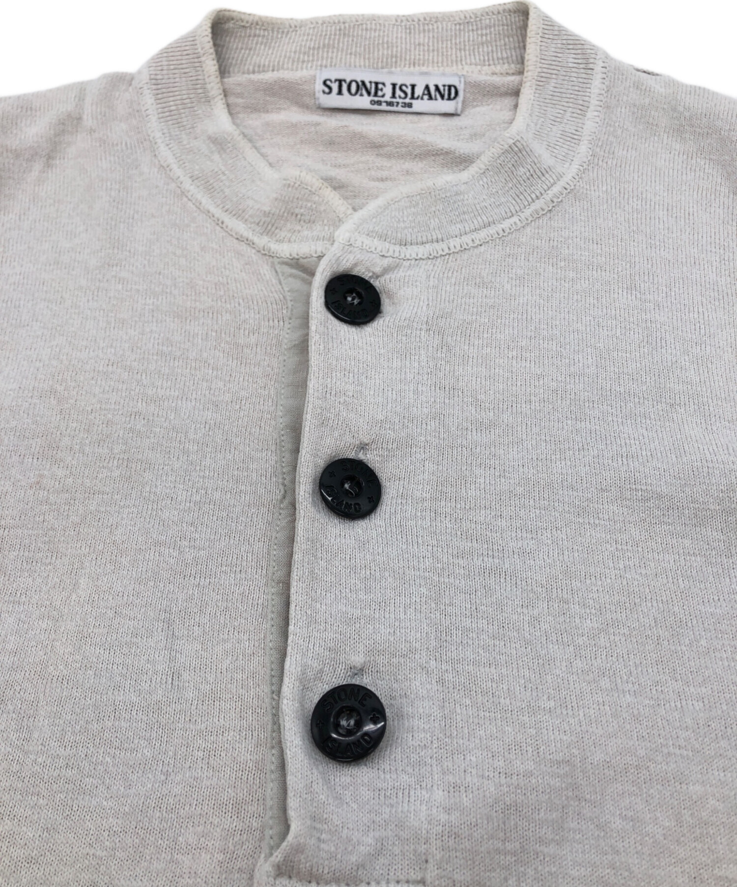 中古・古着通販】STONE ISLAND (ストーンアイランド) ヘンリーネック