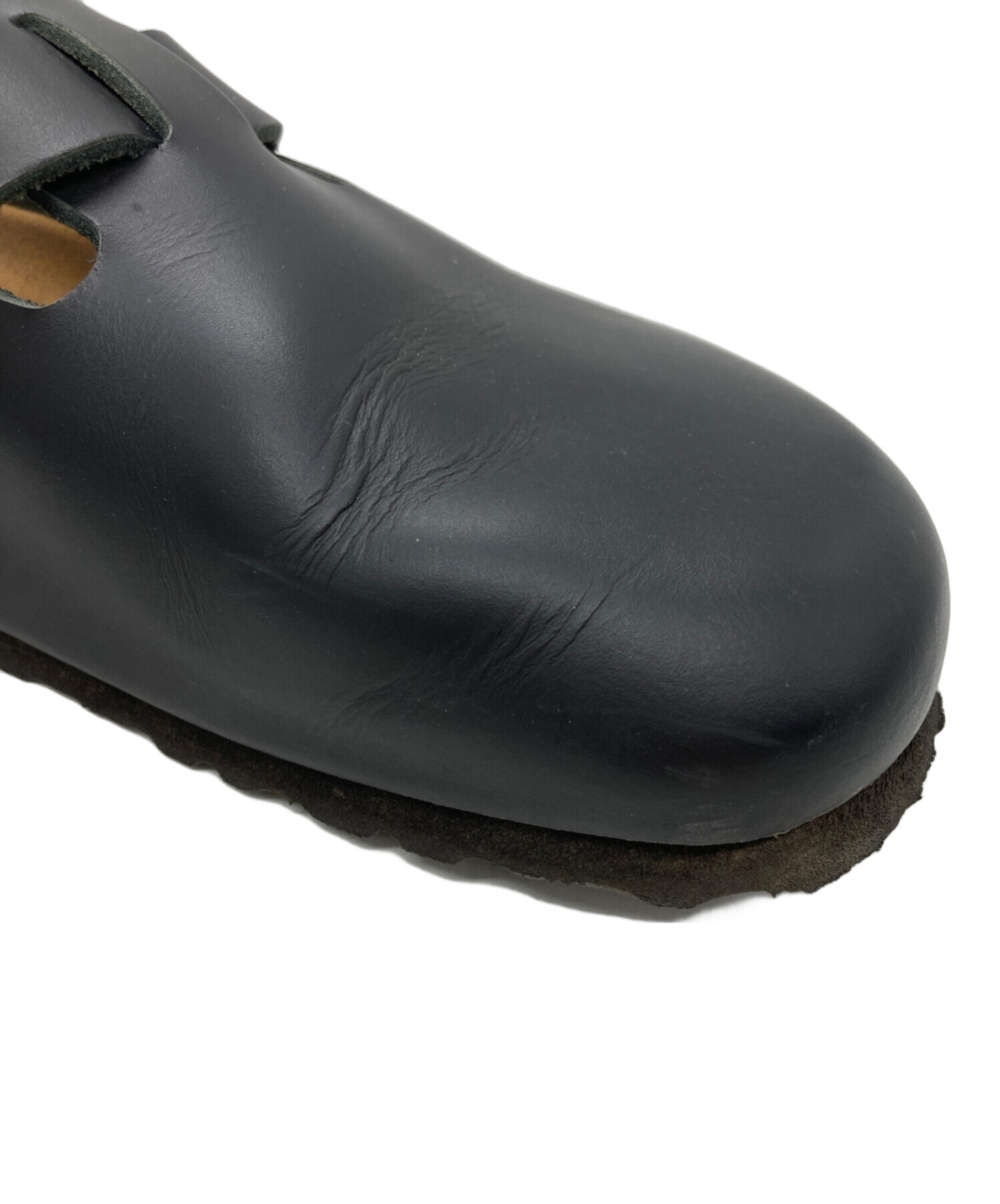 BIRKENSTOCK レザーシューズ 40（26cm）新品未使用品 中古・古着通販】BIRKENSTOCK (ビルケンシュトック) サンダル ブラック