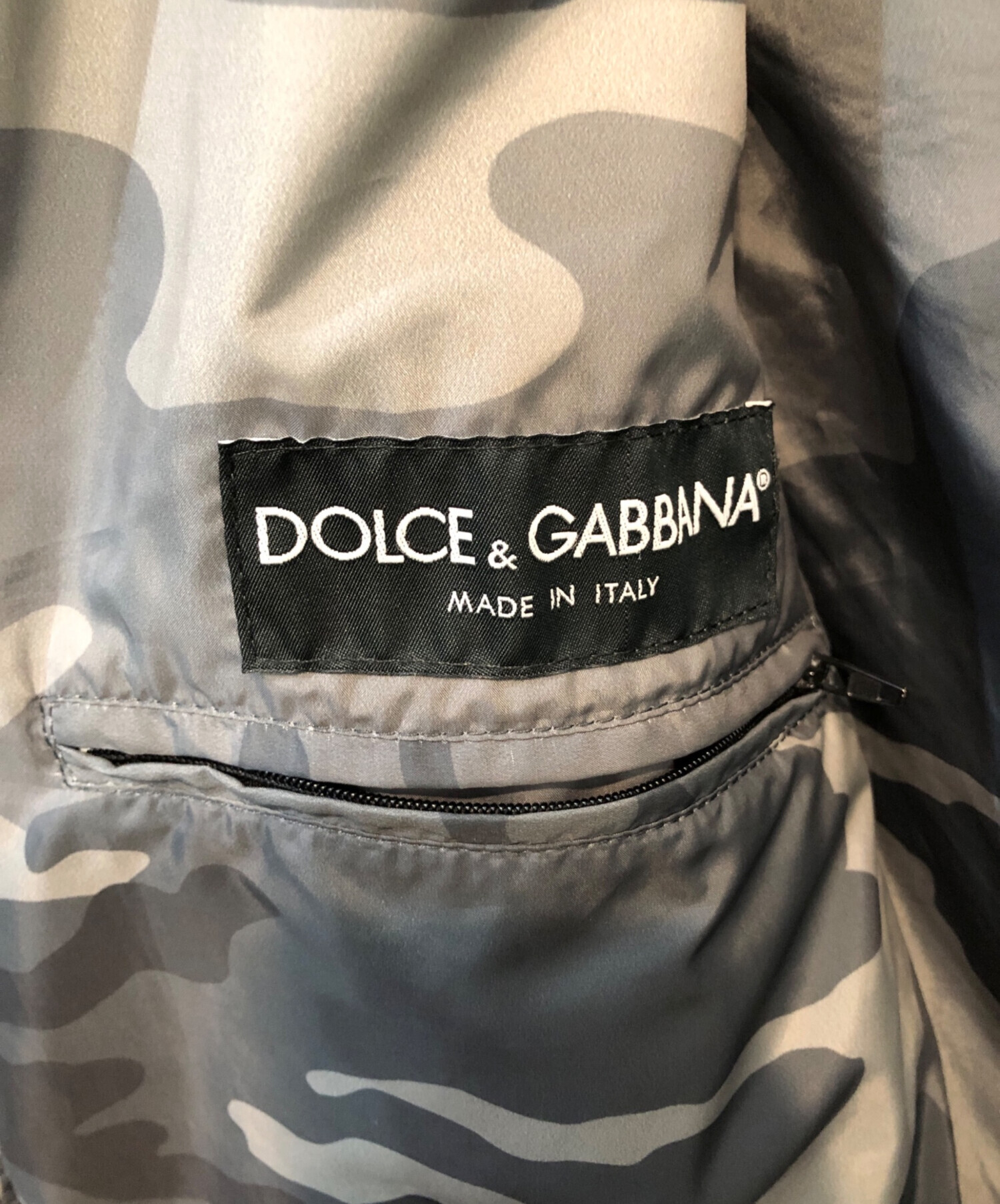 中古・古着通販】DOLCE & GABBANA (ドルチェ＆ガッバーナ) 迷彩柄 中綿