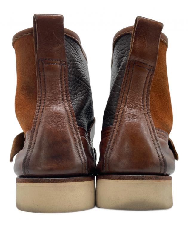 中古・古着通販】RUSSELL MOCCASIN (ラッセルモカシン) スウェード切替