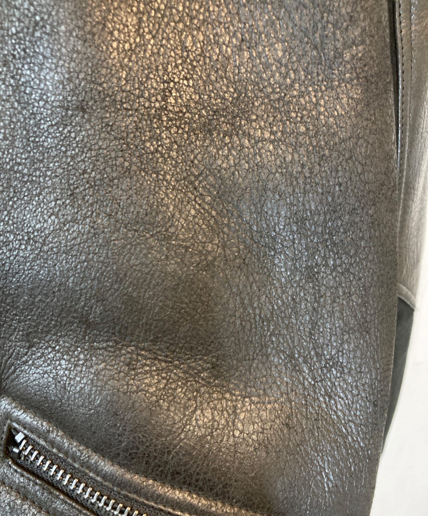 中古・古着通販】Denham (デンハム) ALLOWAY LEATHER JKT ブラック