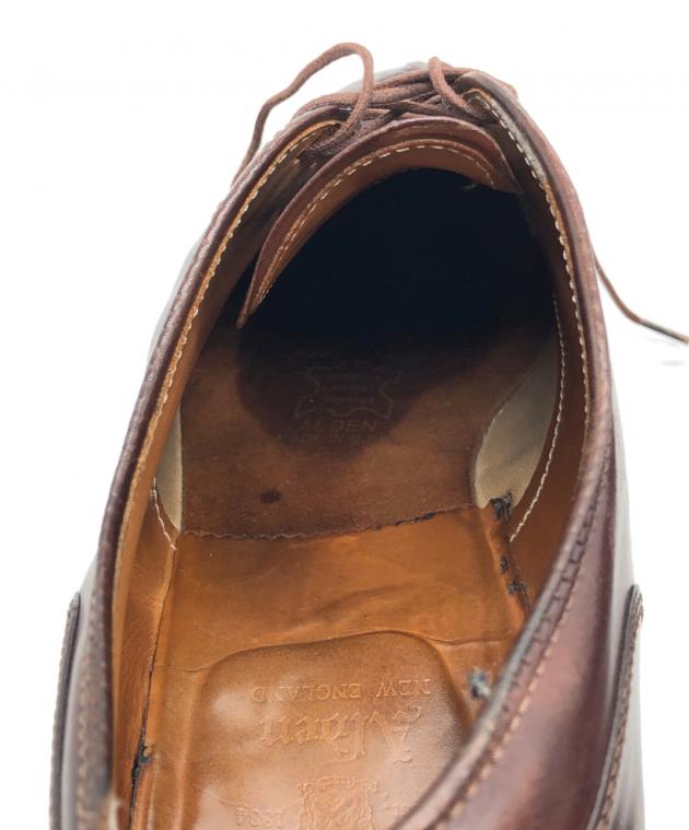 中古・古着通販】Alden (オールデン) Uチップレザーシューズ ブラウン