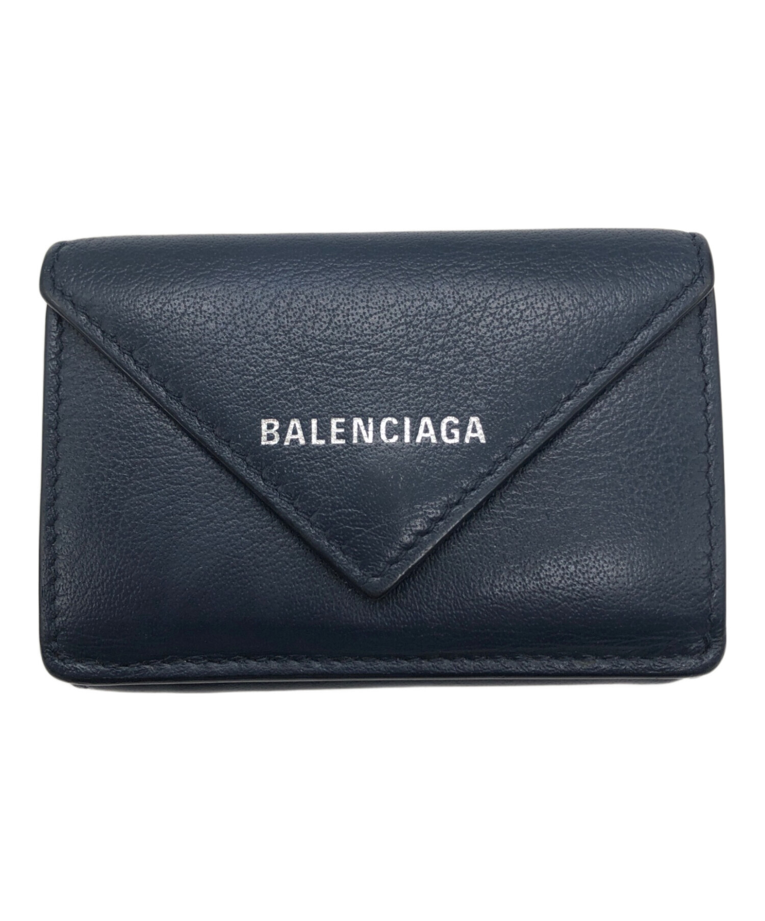 最終値下げ！BALENCIAGA ペーパーミニウォレット 中古・古着通販】BALENCIAGA (バレンシアガ) ペーパー ミニ ウォレット