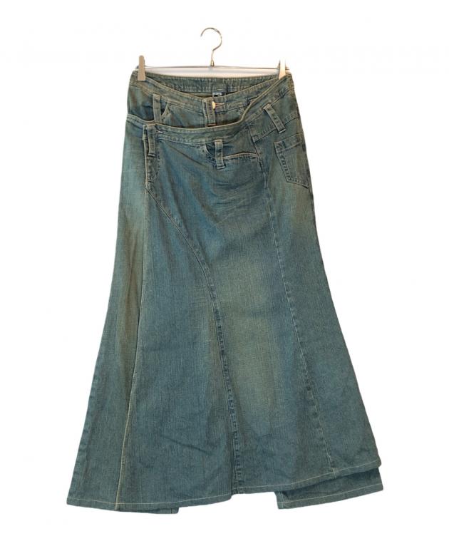 GAULTIER jean's　デニムスカート　ラップスカート　28インチ 中古・古着通販】Jean Paul GAULTIER (ジャンポールゴルチェ) ラップ