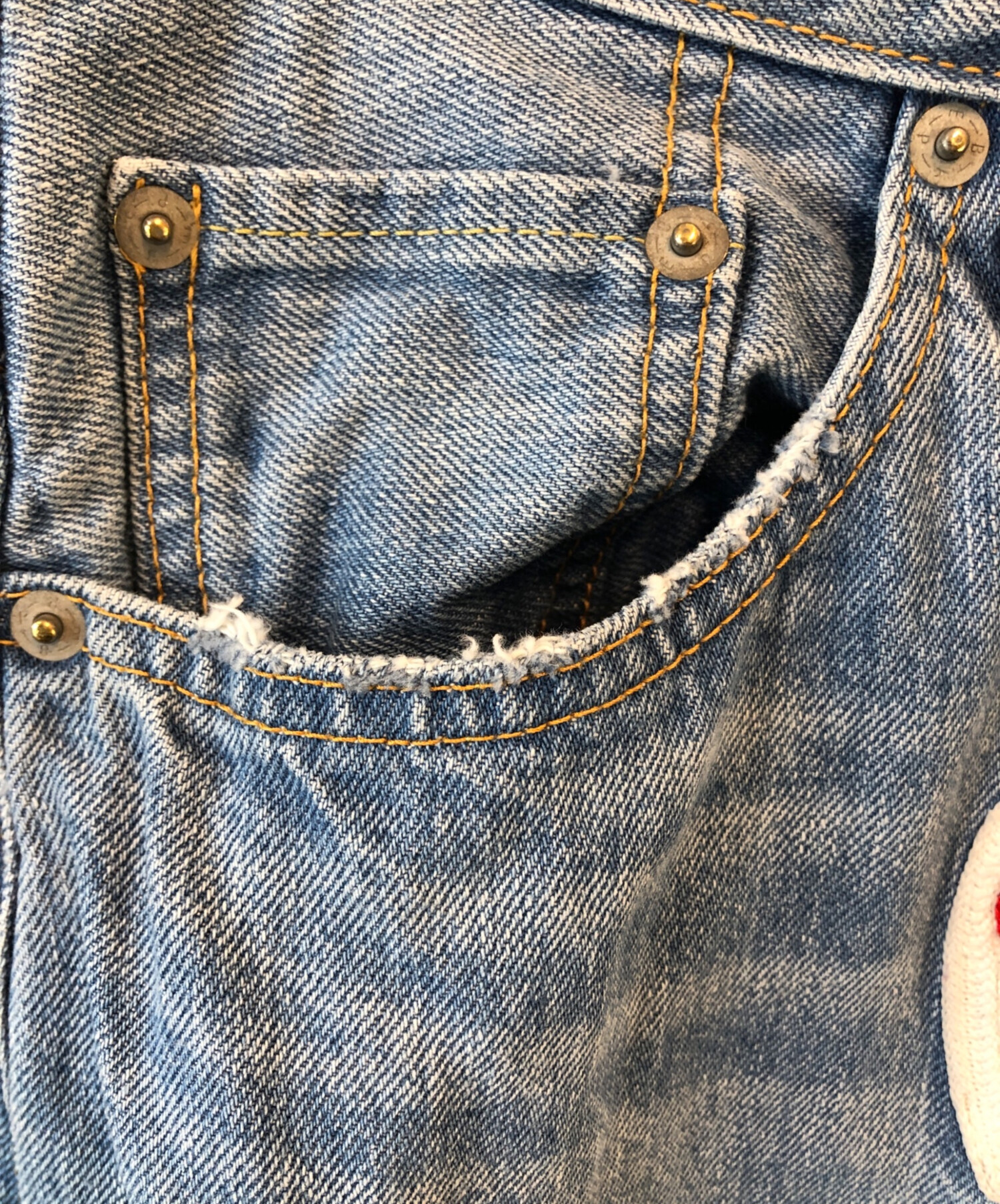 中古・古着通販】A BATHING APE (アベイシングエイプ) デニムパンツ