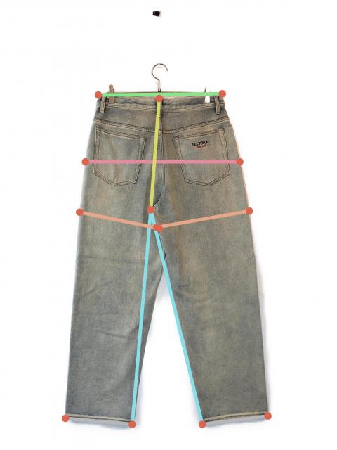 中古・古着通販】Supreme (シュプリーム) BAGGY JEAN ブルー サイズ:30