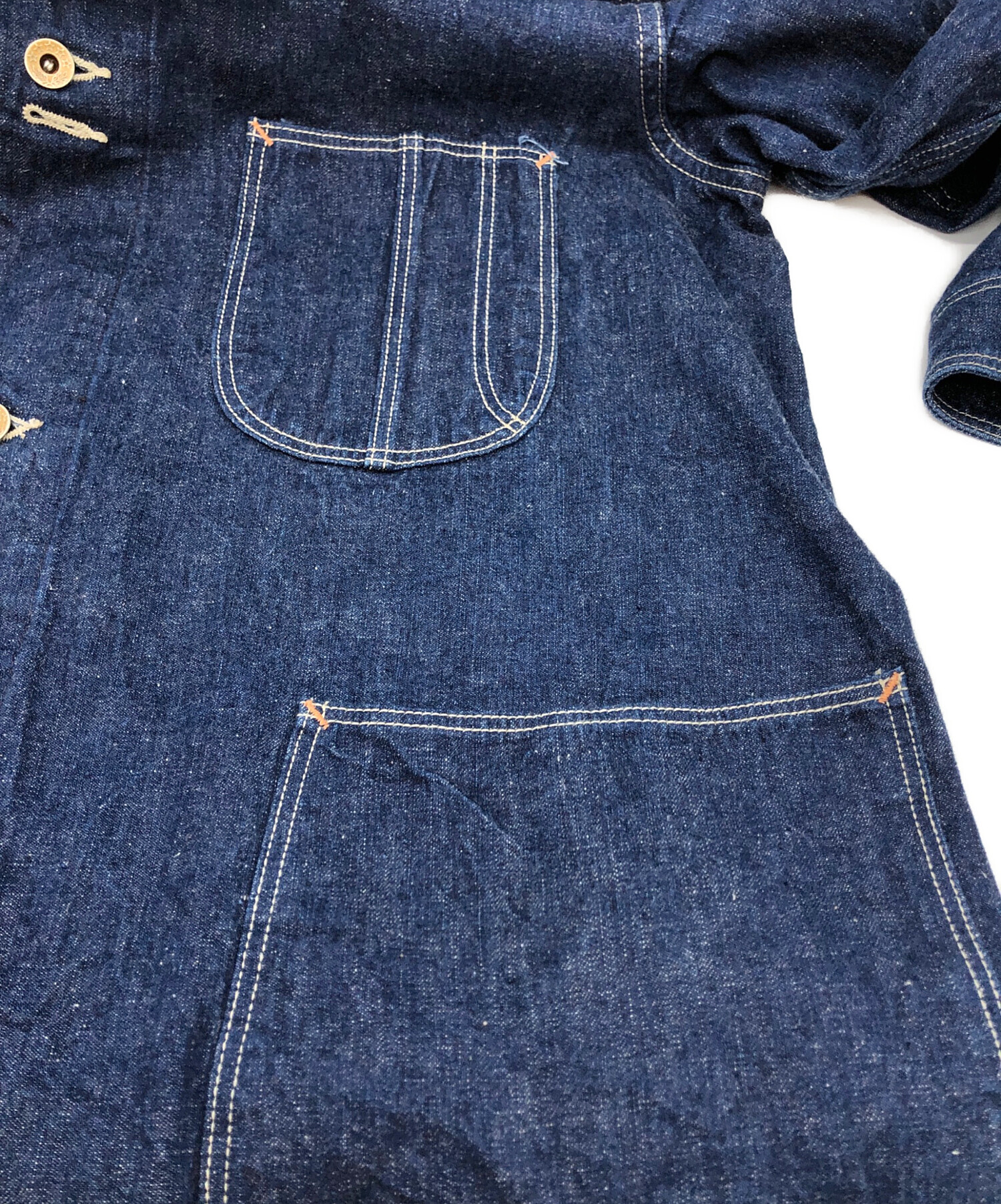 中古・古着通販】orSlow (オアスロウ) 1940's カバーオール インディゴ