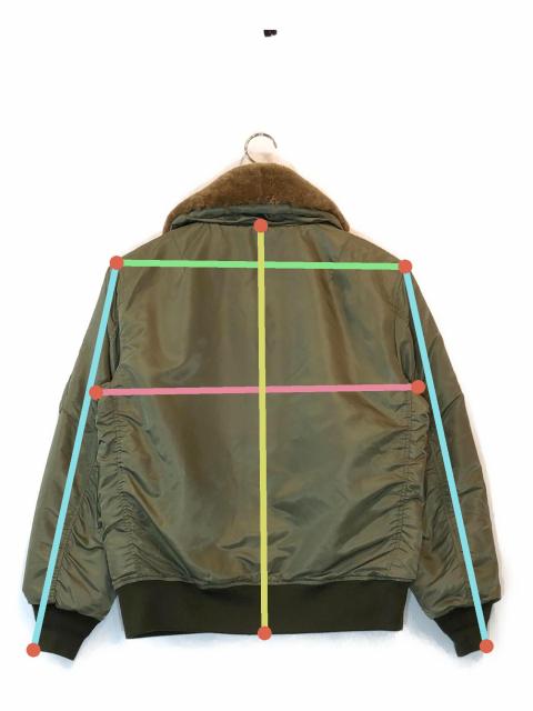 中古・古着通販】WAIPER (ワイパー) B‐15B フライトジャケット カーキ