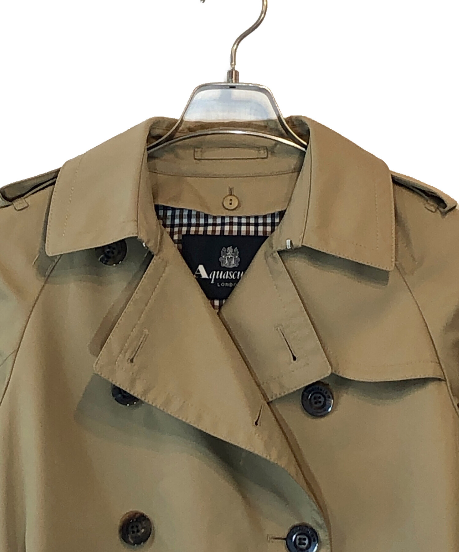 中古・古着通販】Aquascutum (アクアスキュータム) ライナー付トレンチ