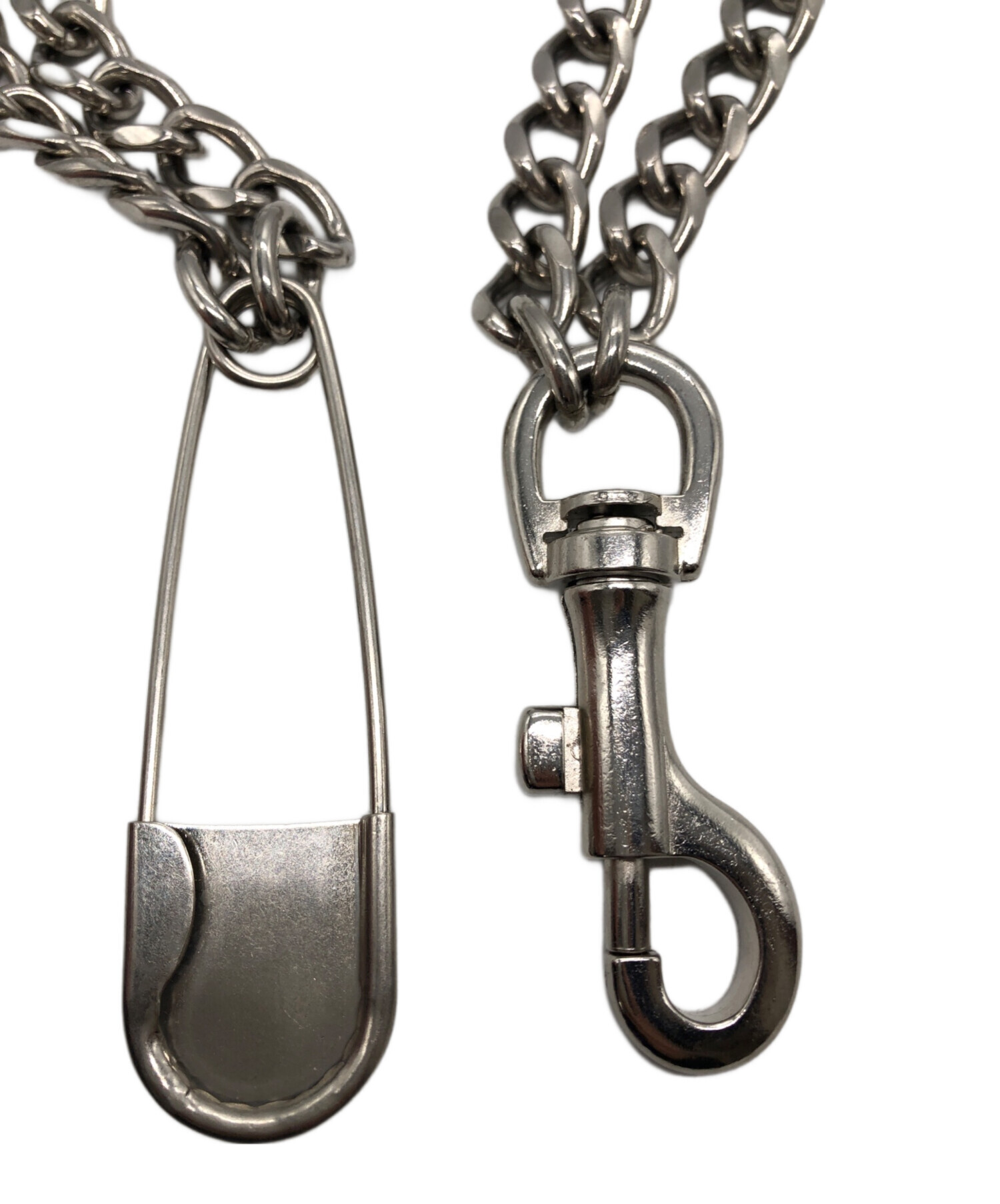 中古・古着通販】KAMIYA (カミヤ) KMY Double Wallet Chain シルバー