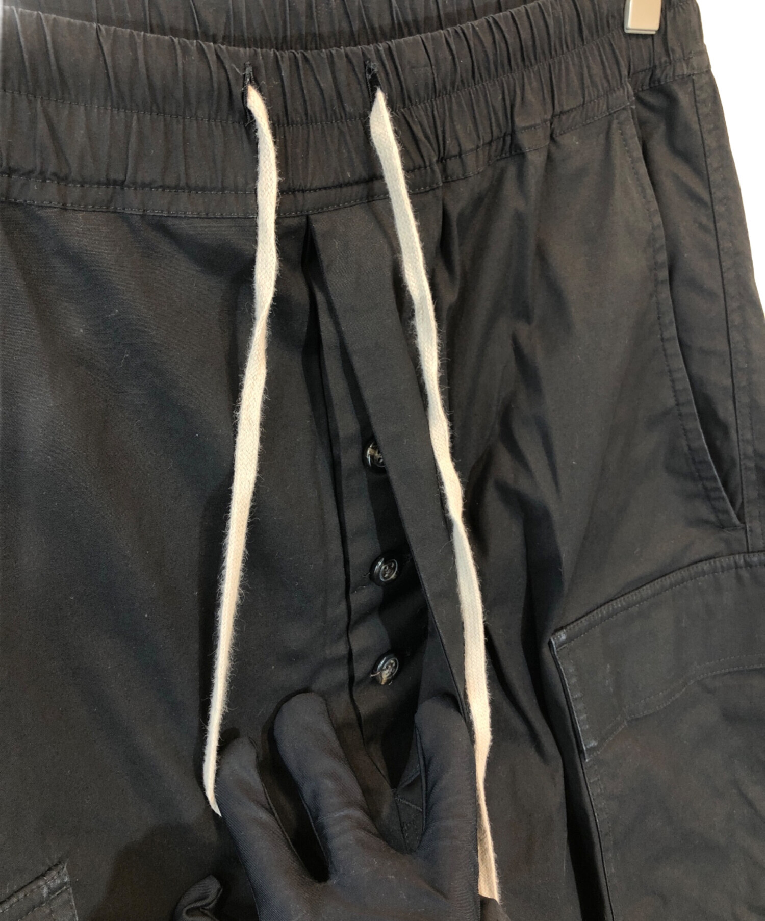 中古・古着通販】RICK OWENS (リックオウエンス) クロップド サルエル