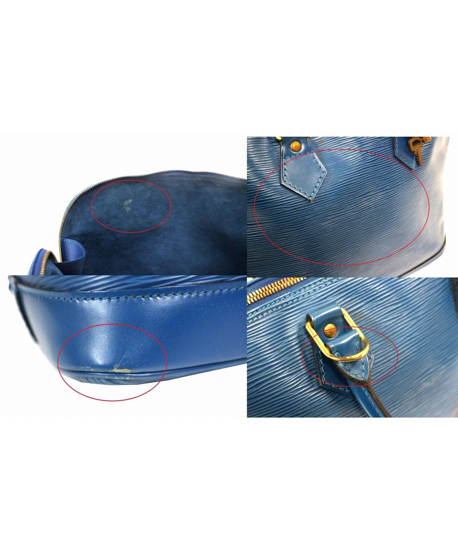 中古・古着通販】LOUIS VUITTON (ルイヴィトン) アルマBB ブルー 