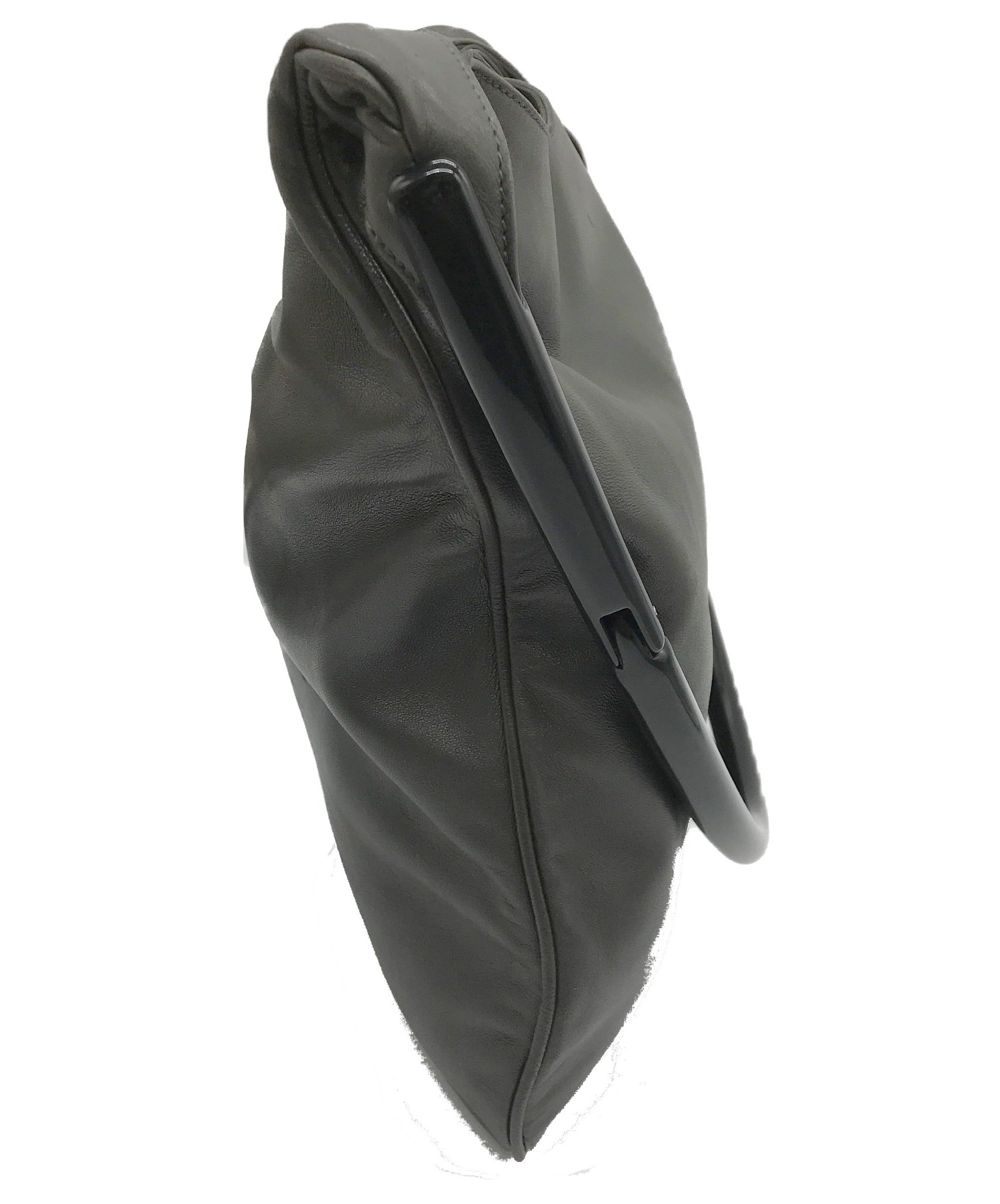 中古・古着通販】PRADA (プラダ) プラスチックワンハンドルレザー 