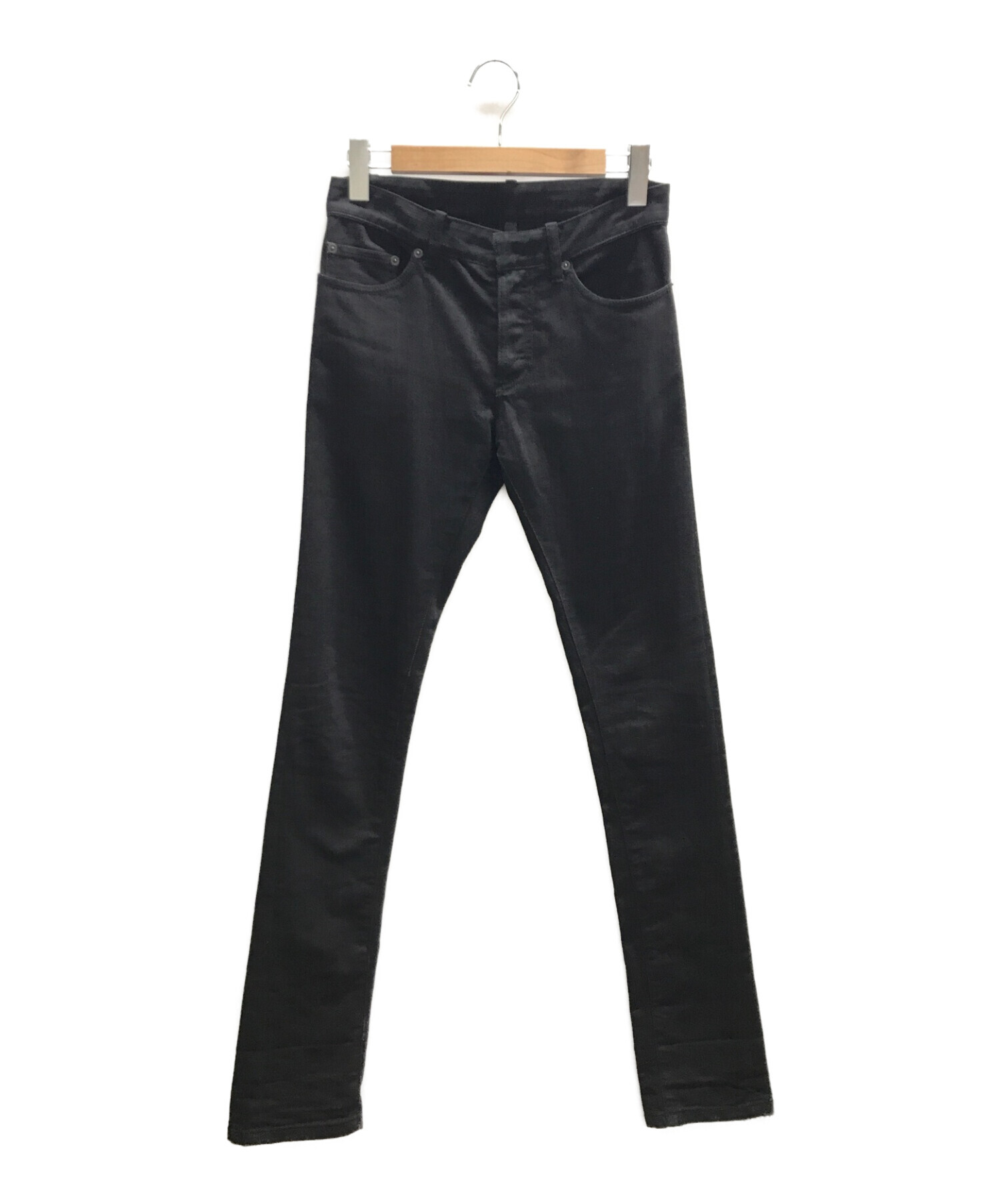 中古・古着通販】BALENCIAGA (バレンシアガ) デニムパンツ ブラック 