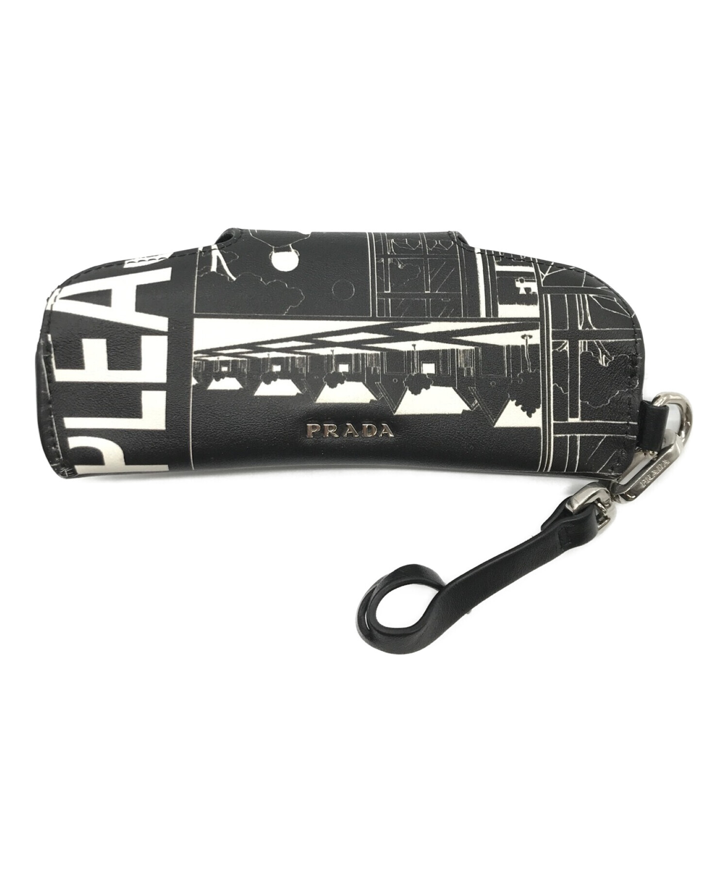 PRADA ブラック サングラス ケース保証書付 中古・古着通販】PRADA (プラダ) サングラスケース ブラック サイズ