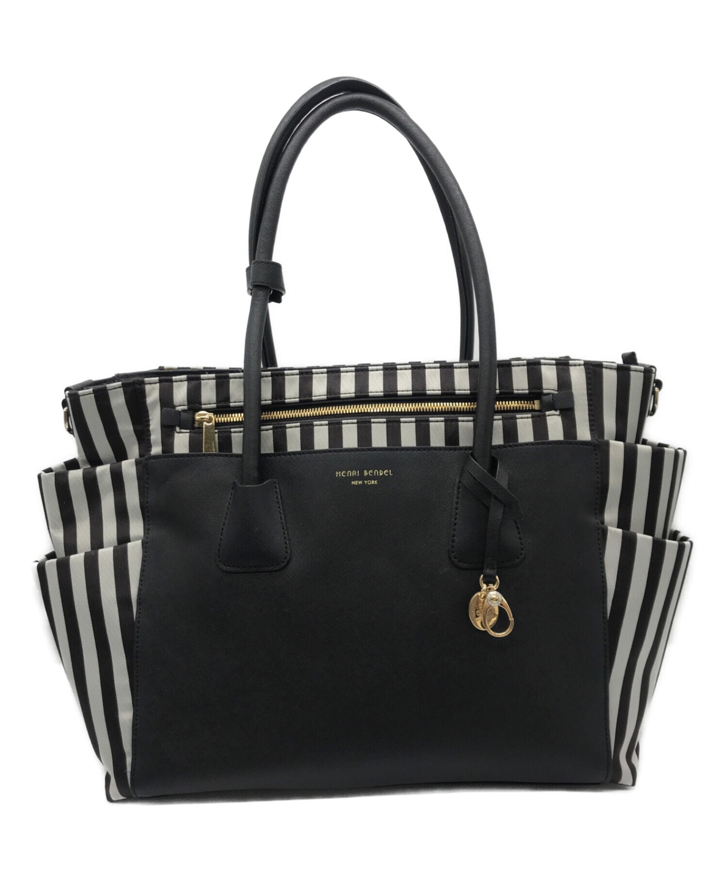 Henri Bendel ブラック トートバッグ HENRI BENDEL ブラック トートバッグ