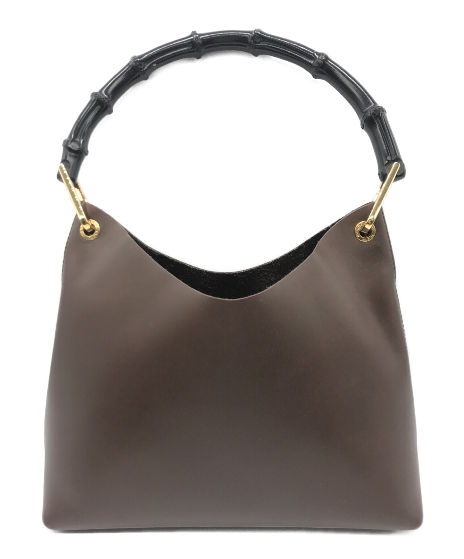 中古・古着通販】GUCCI (グッチ) バンブーハンドルハンドバッグ 