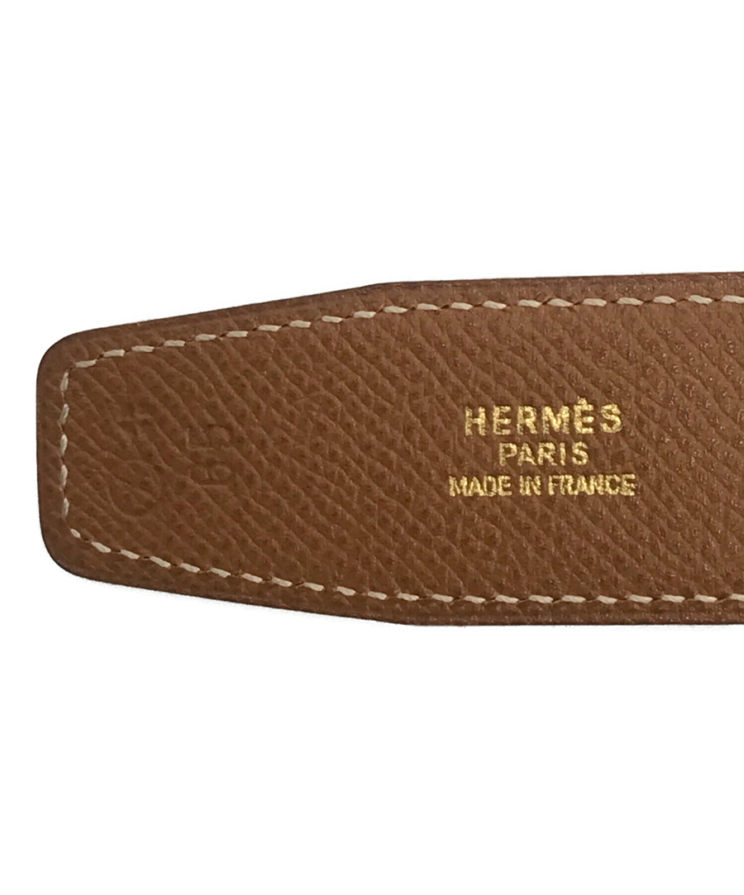 中古・古着通販】HERMES (エルメス) カデナバックルレザーベルト