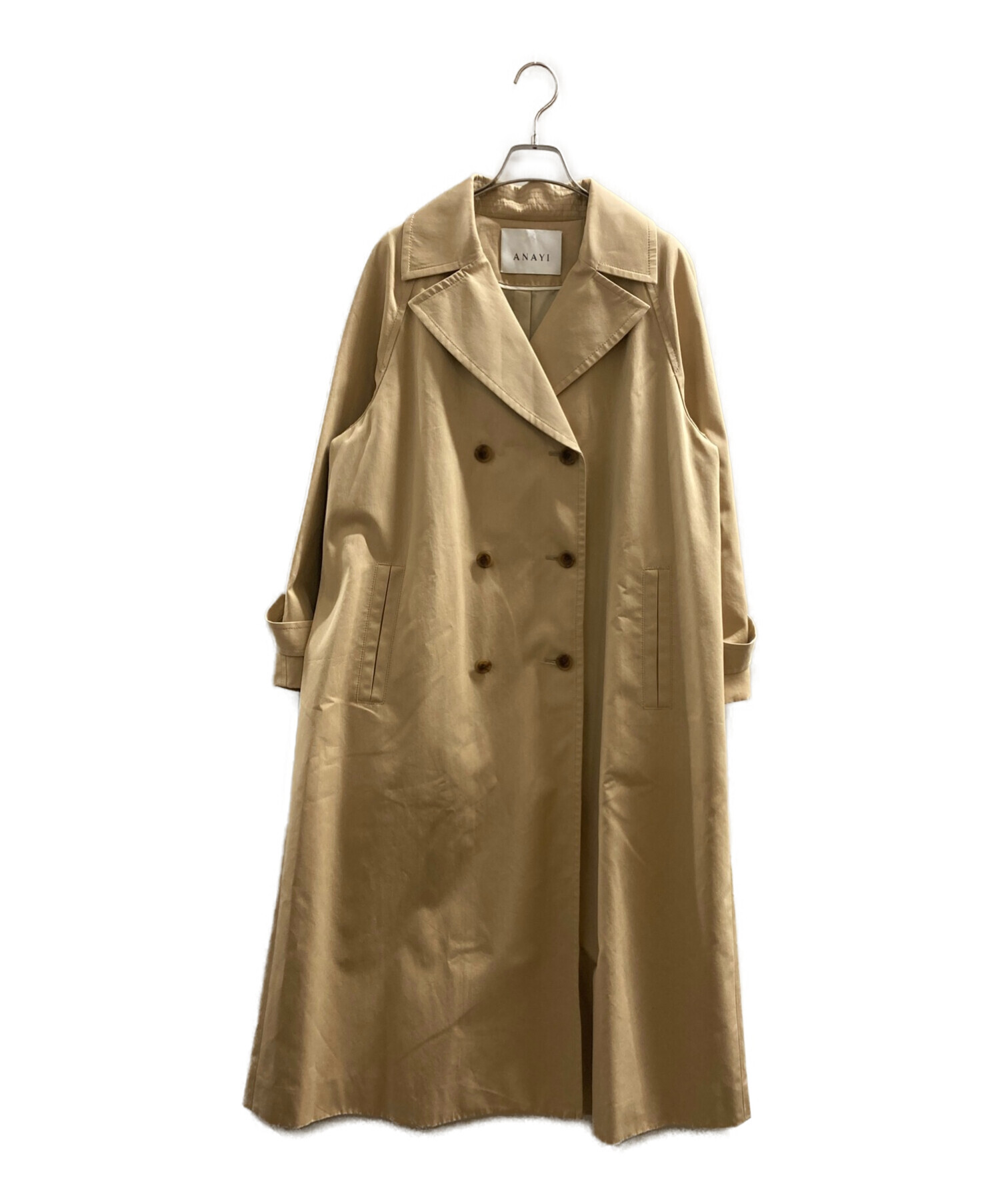 中古・古着通販】ANAYI (アナイ) トレンチコート ベージュ