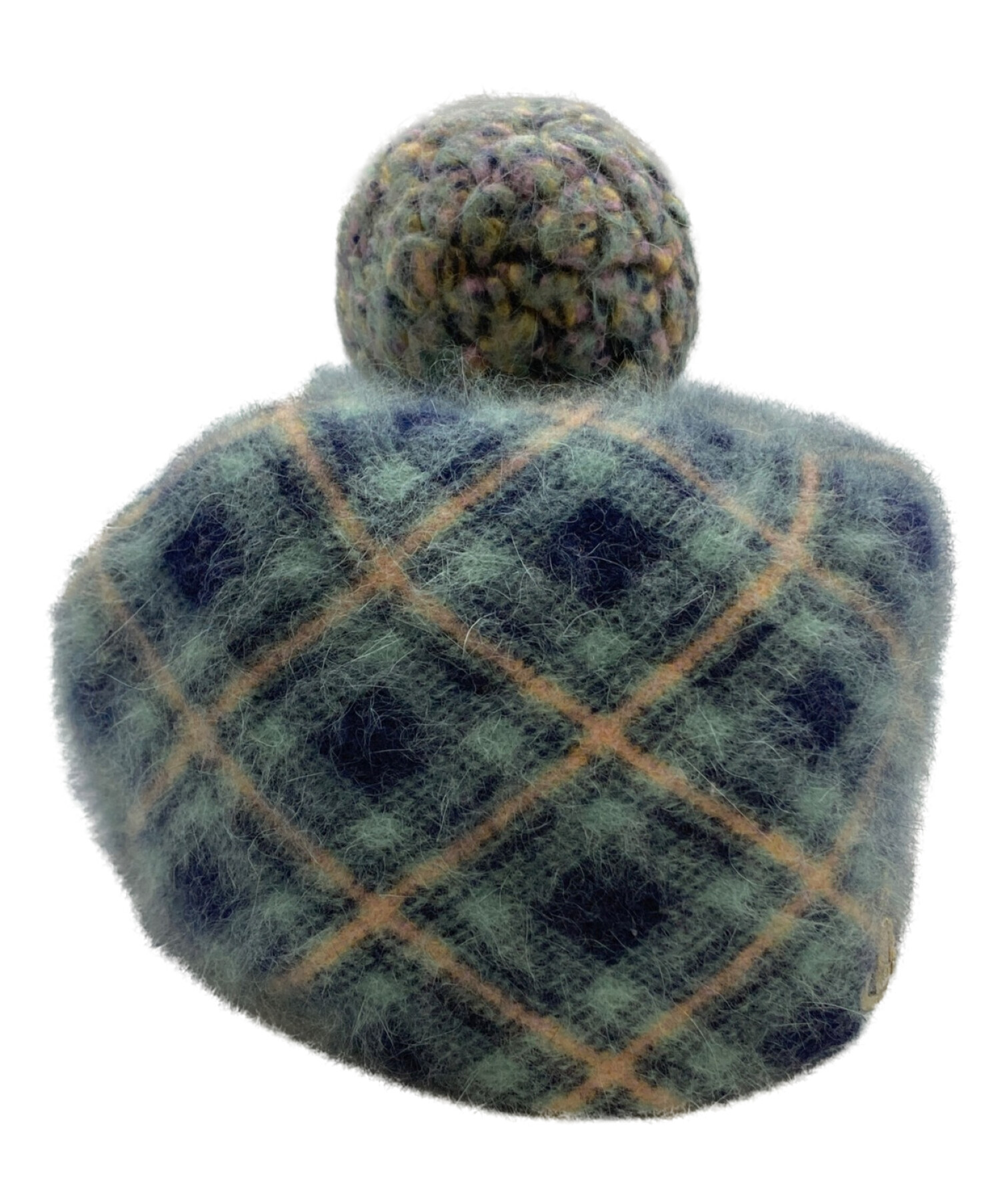 ヴィヴィアンウエストウッド アンゴラ 帽子 ニット帽 ベージュ〇12-97m棚 ヴィヴィアンウエストウッド アンゴラ 帽子 ニット帽 ベージュ〇12-97m