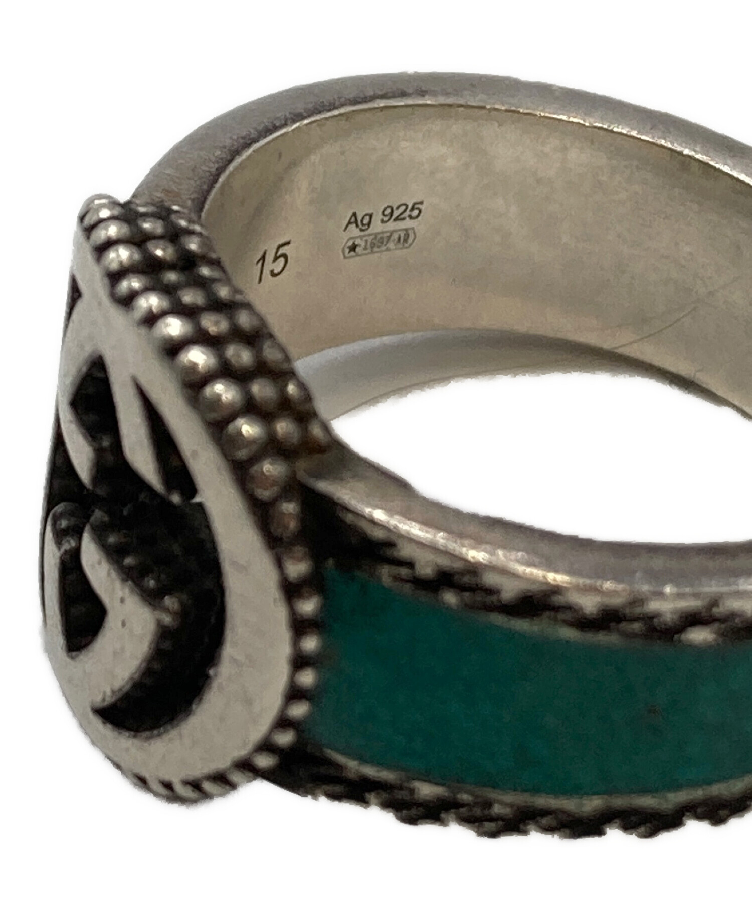 中古・古着通販】GUCCI (グッチ) インターロッキングGリング