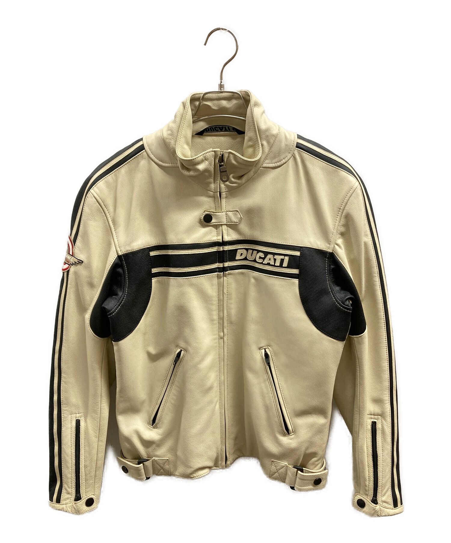 ドゥカティDUCATI スクランブラー ライダース レザージャケット サイズ52 ドゥカティDUCATI スクランブラー ライダース レザージャケット