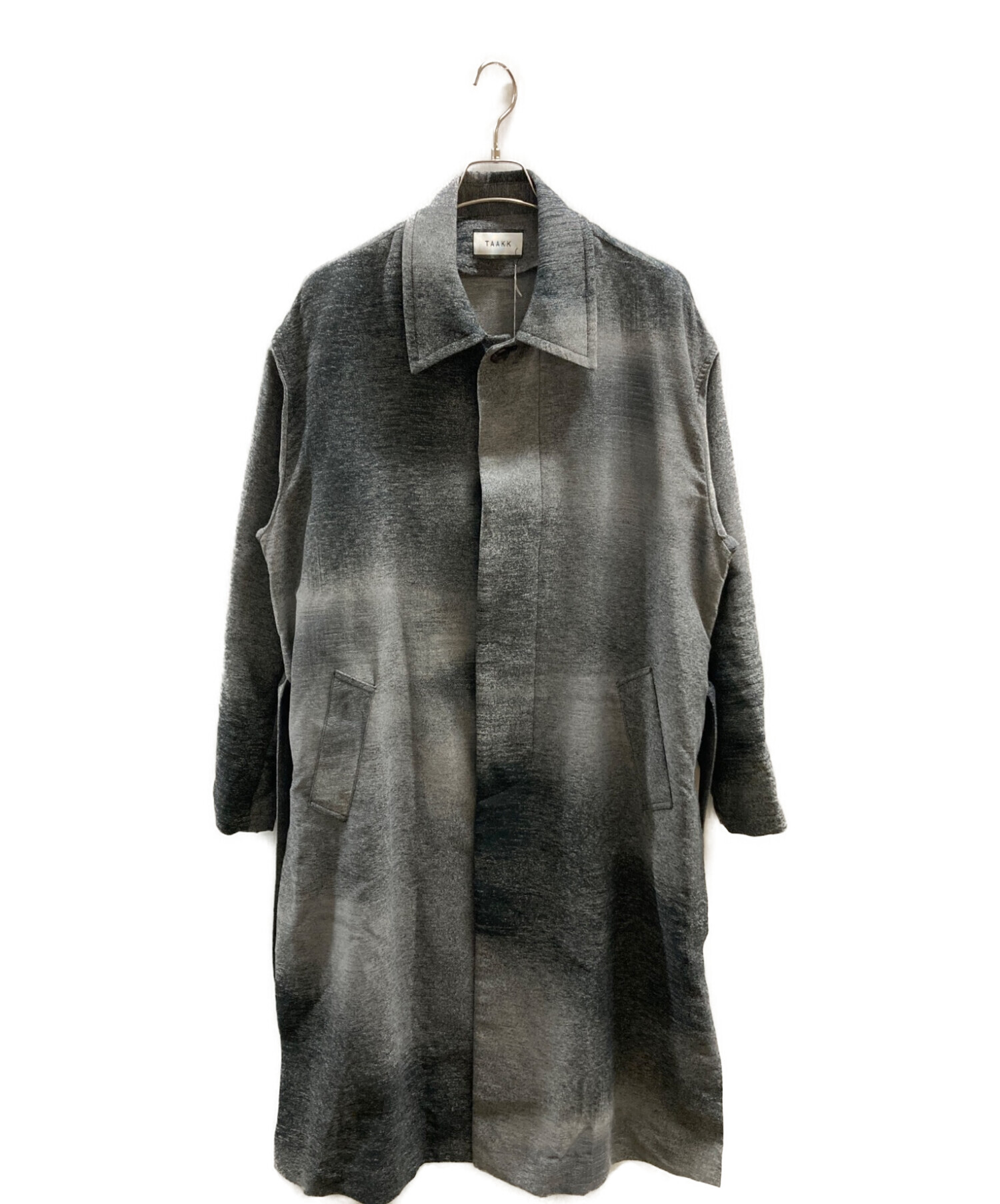 ジャケット・アウター TAAKK NOISE JACQUARD\" BAL COLLAR COAT TAAKK（ターク）の「NOISE JACQUARD BAL COLLAR COAT（その他アウター