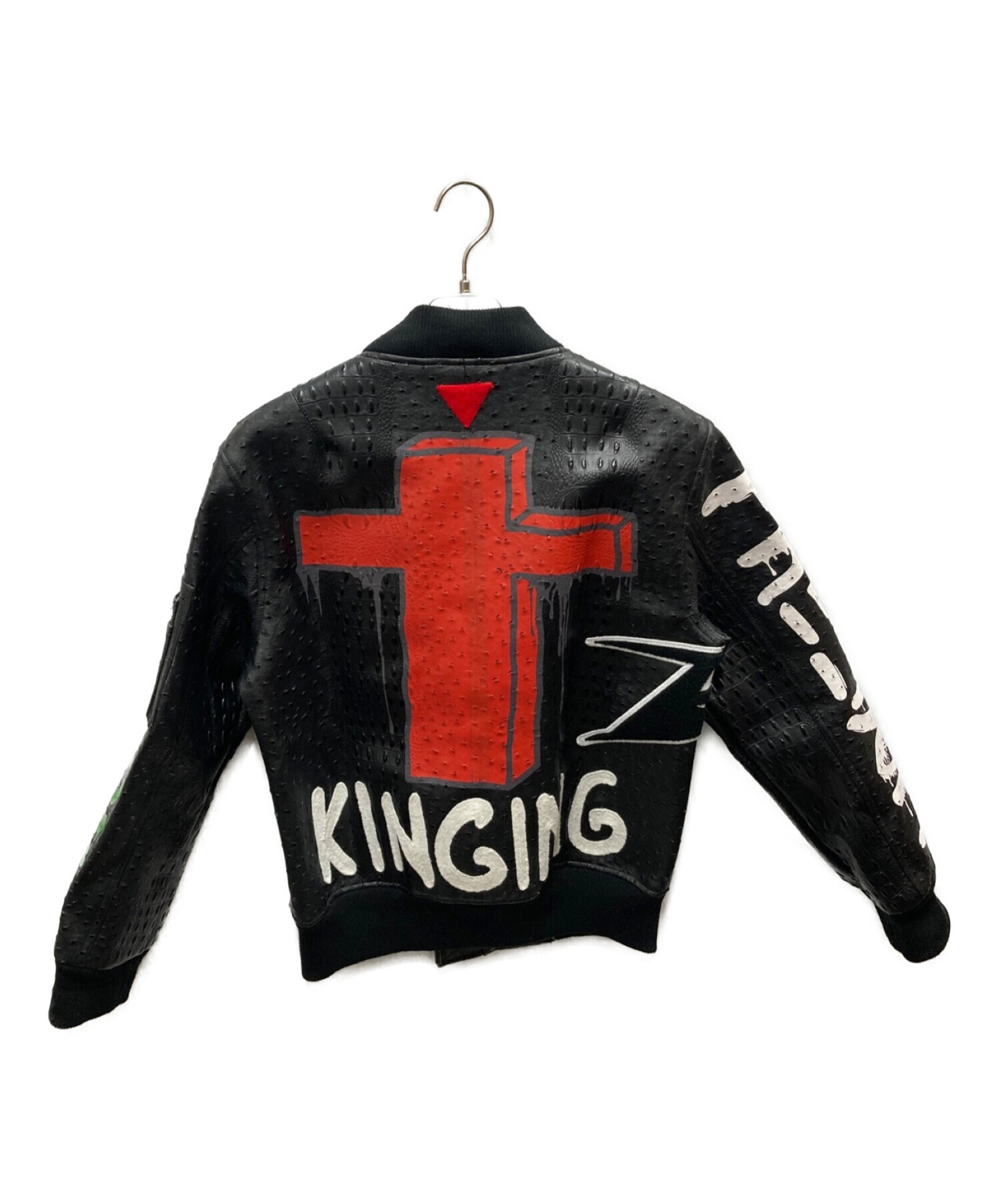 【美品】BASS BY RONBASS バスバイロンバス ジャケット　革ジャン 美品BASS BY RONBASS バスバイロンバス ジャケット革ジャン