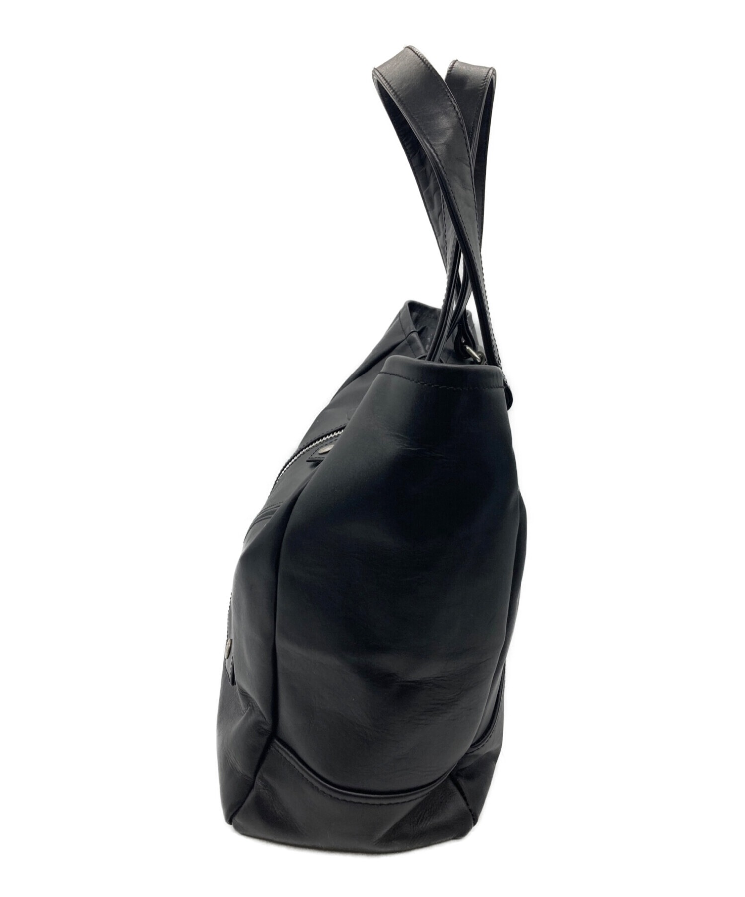 中古・古着通販】Schott (ショット) ライダースレザートートバッグ