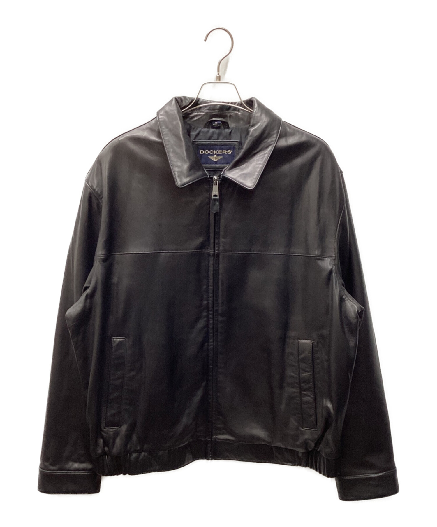 dockers ドッカーズ　レザー　ジャケット dockers ドッカーズ レザー ジャケット 90's DOCKERS ドッカーズ