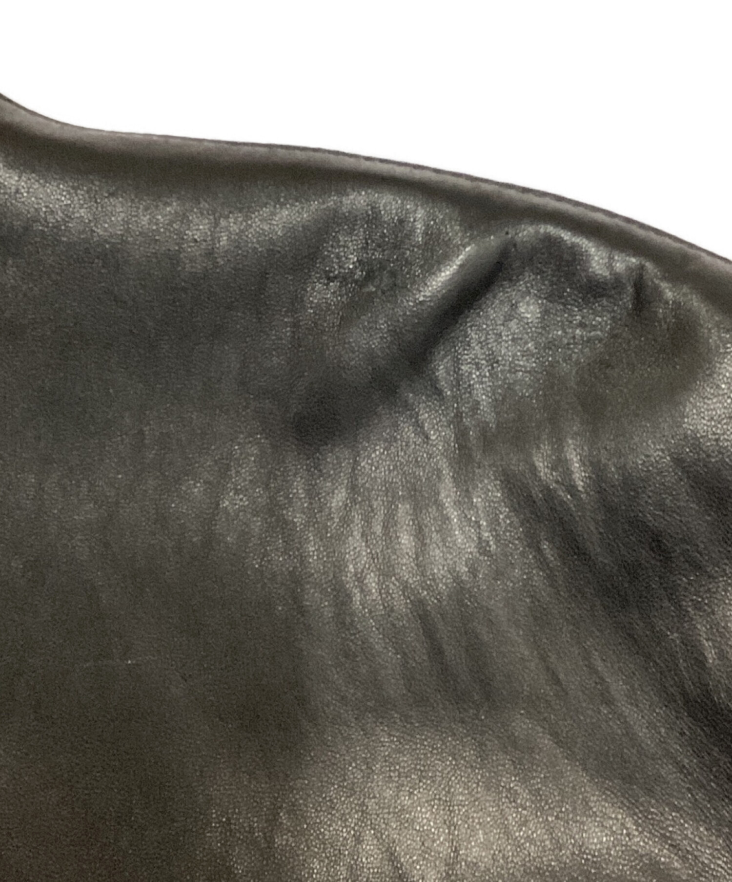 中古・古着通販】DOCKERS (ドッカーズ) レザージャケット ブラック