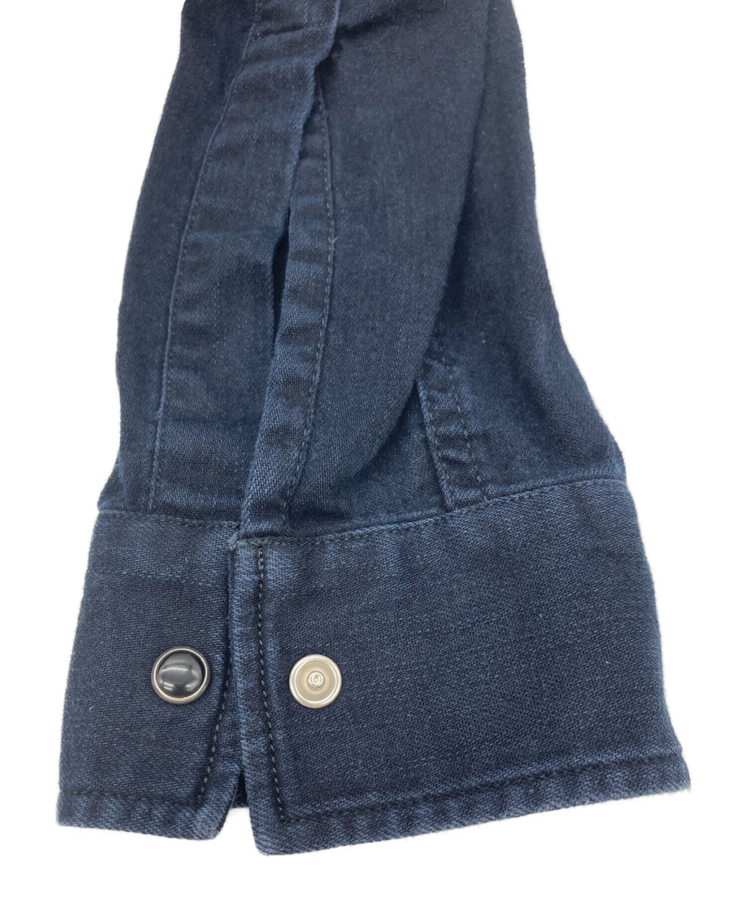 maison margiela ウエスタンシャツ 44 ネイビー 中古・古着通販】Maison Martin Margiela 14 (メゾンマルタン