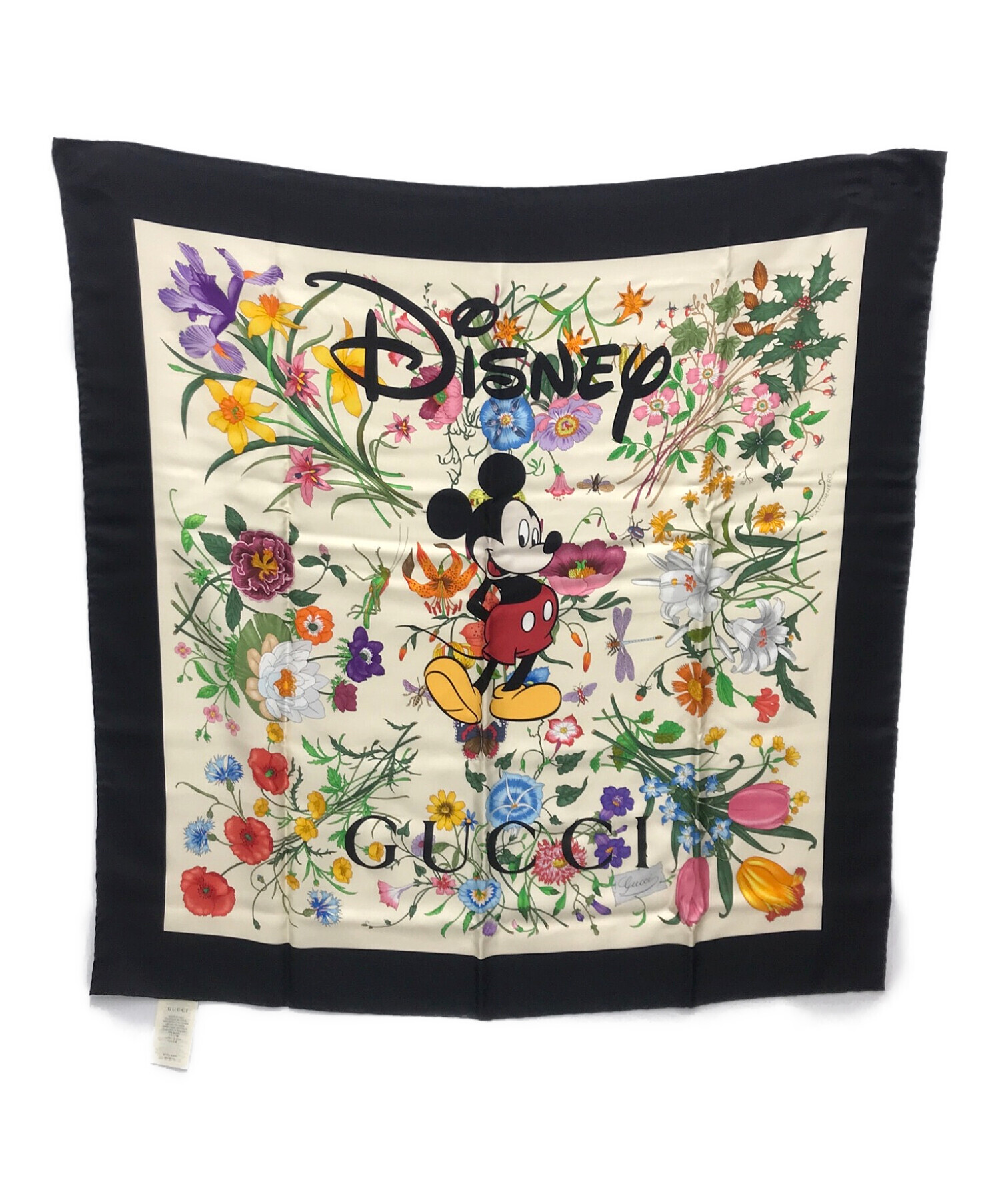 新品 送料無料 GUCCI グッチ Disney ディズニー シルクスカーフ 新着