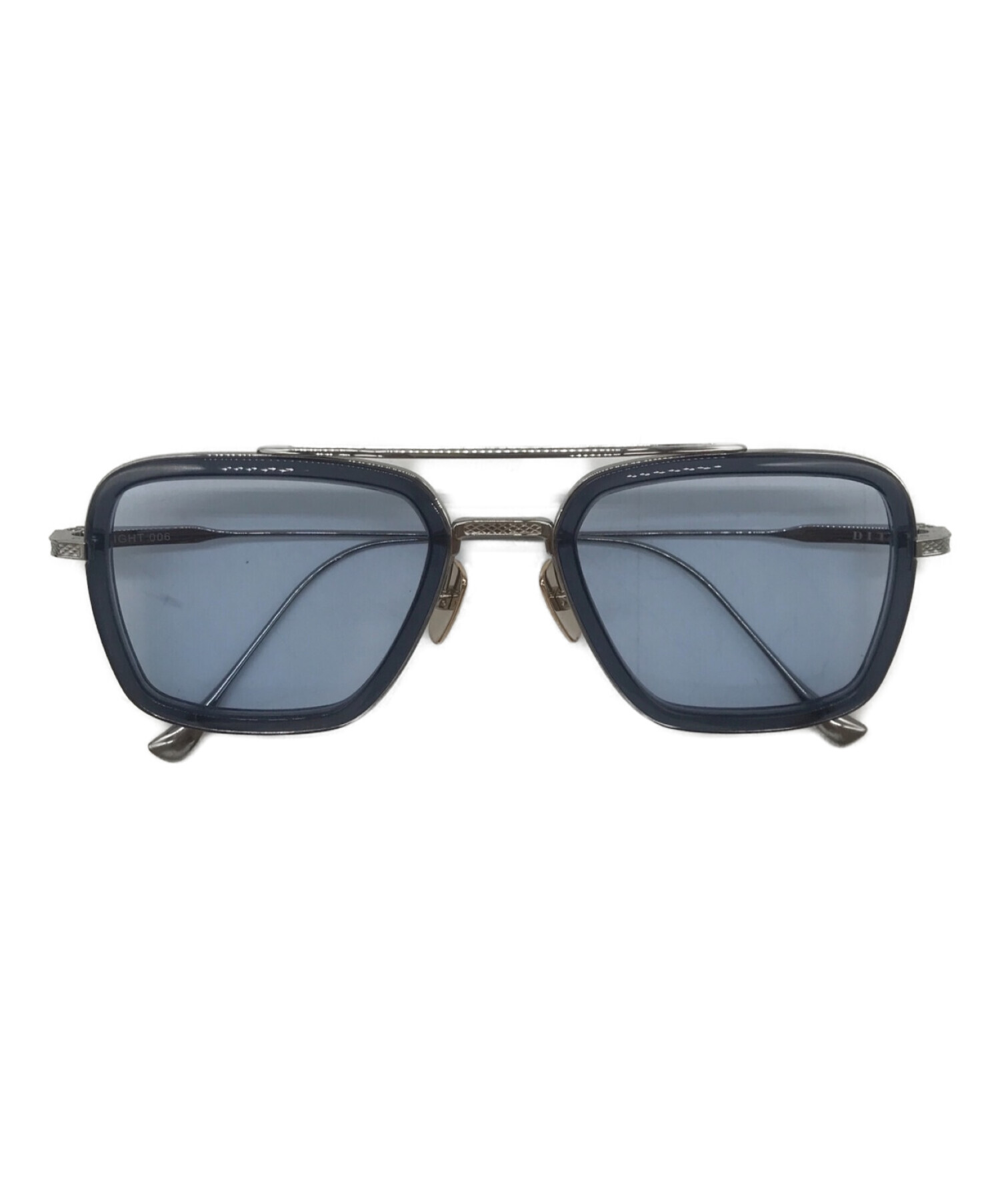 中古・古着通販】DITA (ディータ) FLIGHT.006 ブルー サイズ:52◻︎22