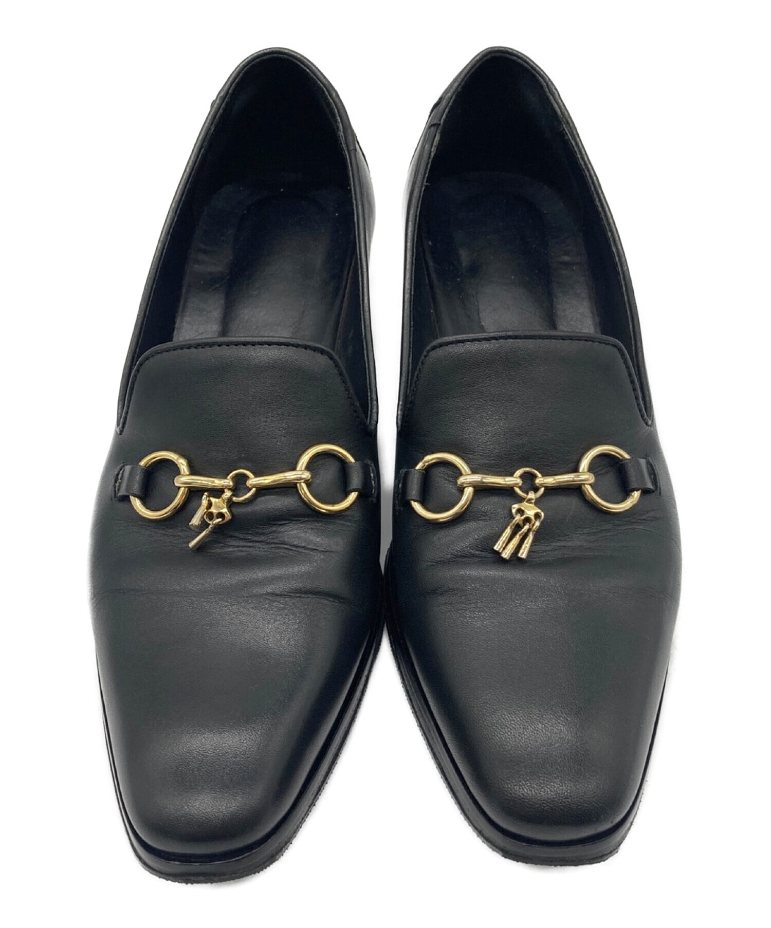 Needles / シューズ/38/BLK/レザー/スレ有/ 中古・古着通販】Needles (ニードルズ) オペラシューズ ブラック