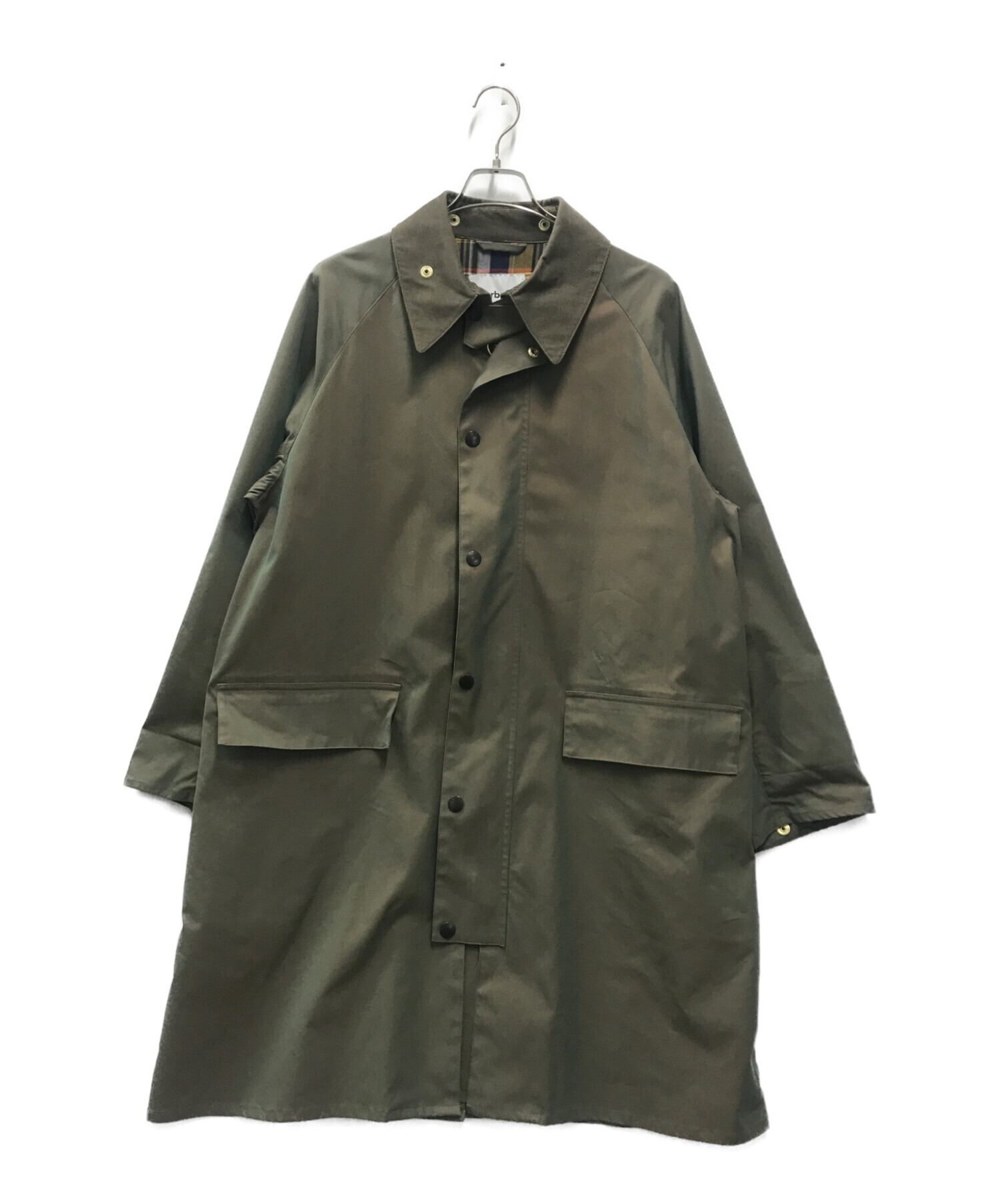 別注】Barbour×EDIFICE BURGHLEYステンカラーコート 36 Barbour