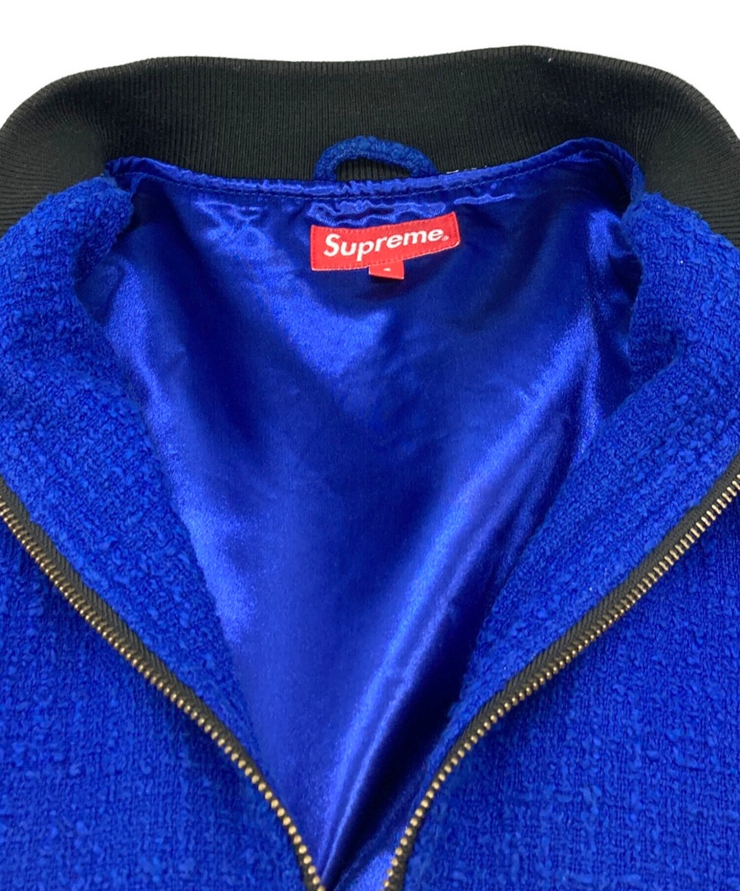 中古・古着通販】Supreme (シュプリーム) BOUCLE VARSITY JACKET