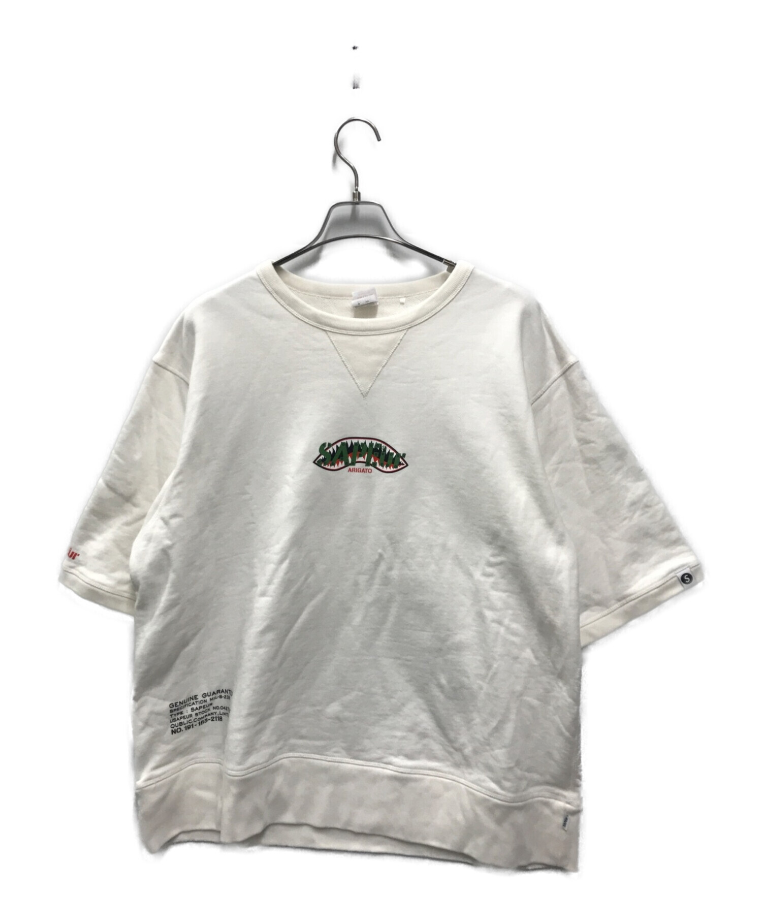 サプールSHARKMOUTH S/S SWEAT