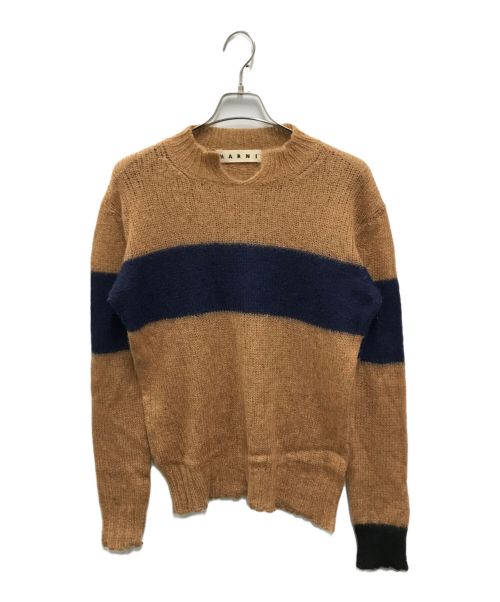 中古・古着通販】MARNI (マルニ) モヘア混ニット ブラウン