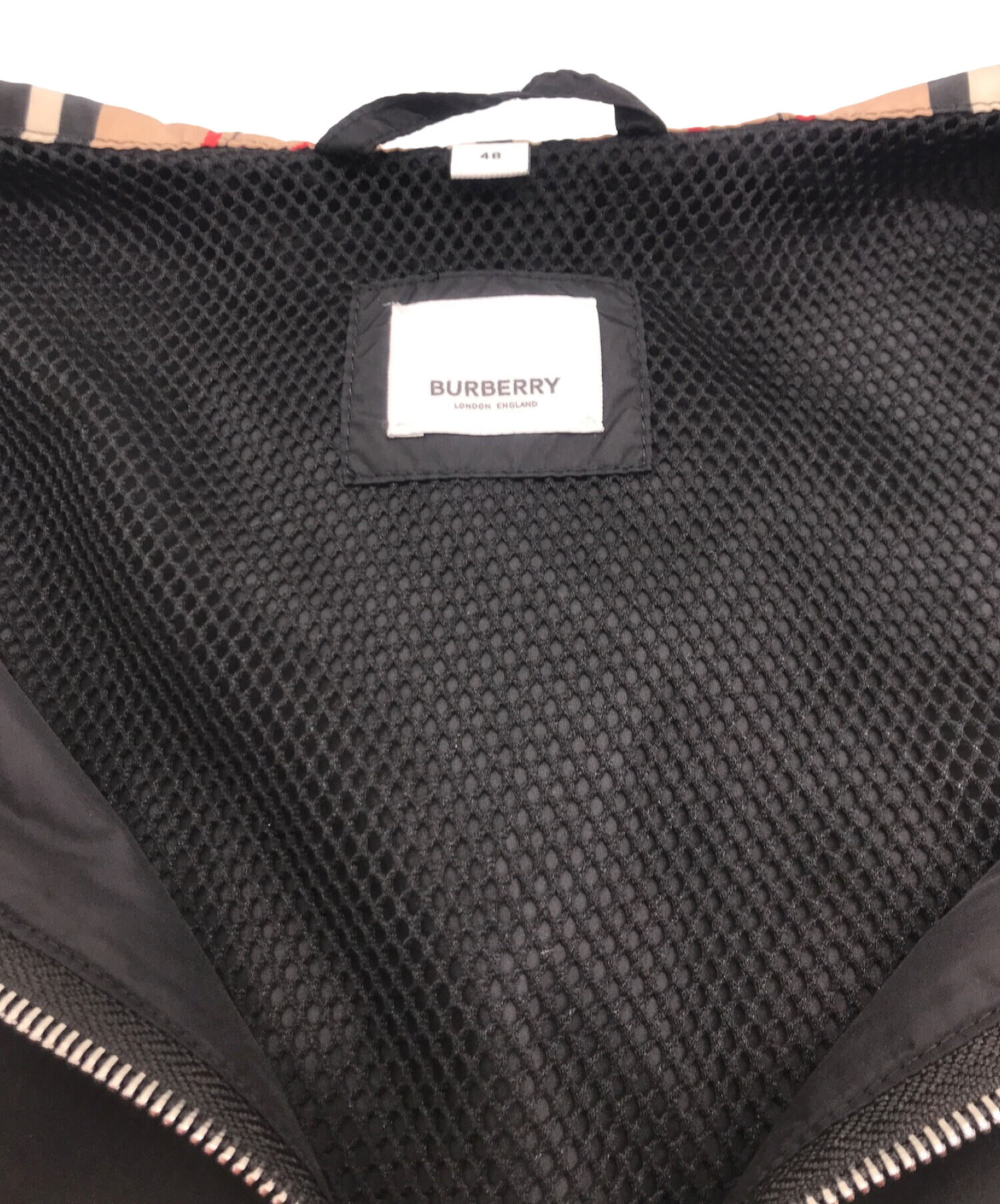中古・古着通販】BURBERRY (バーバリー) EVERTON HS JACKET ブラック