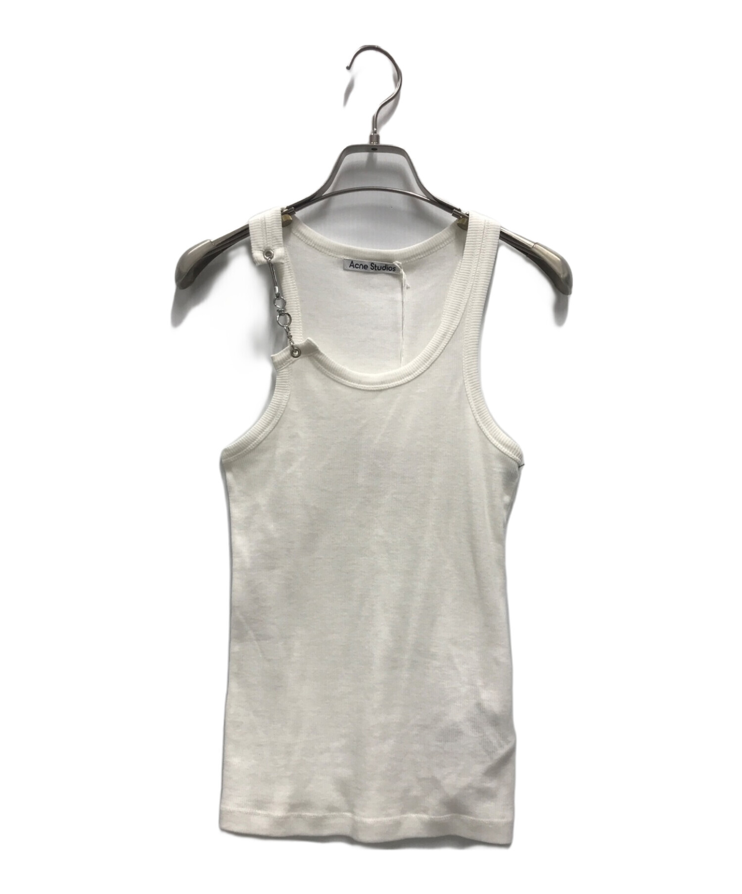 Acne Studios ホワイト タンクトップ M Acne Studios - Sports jersey tank top - White