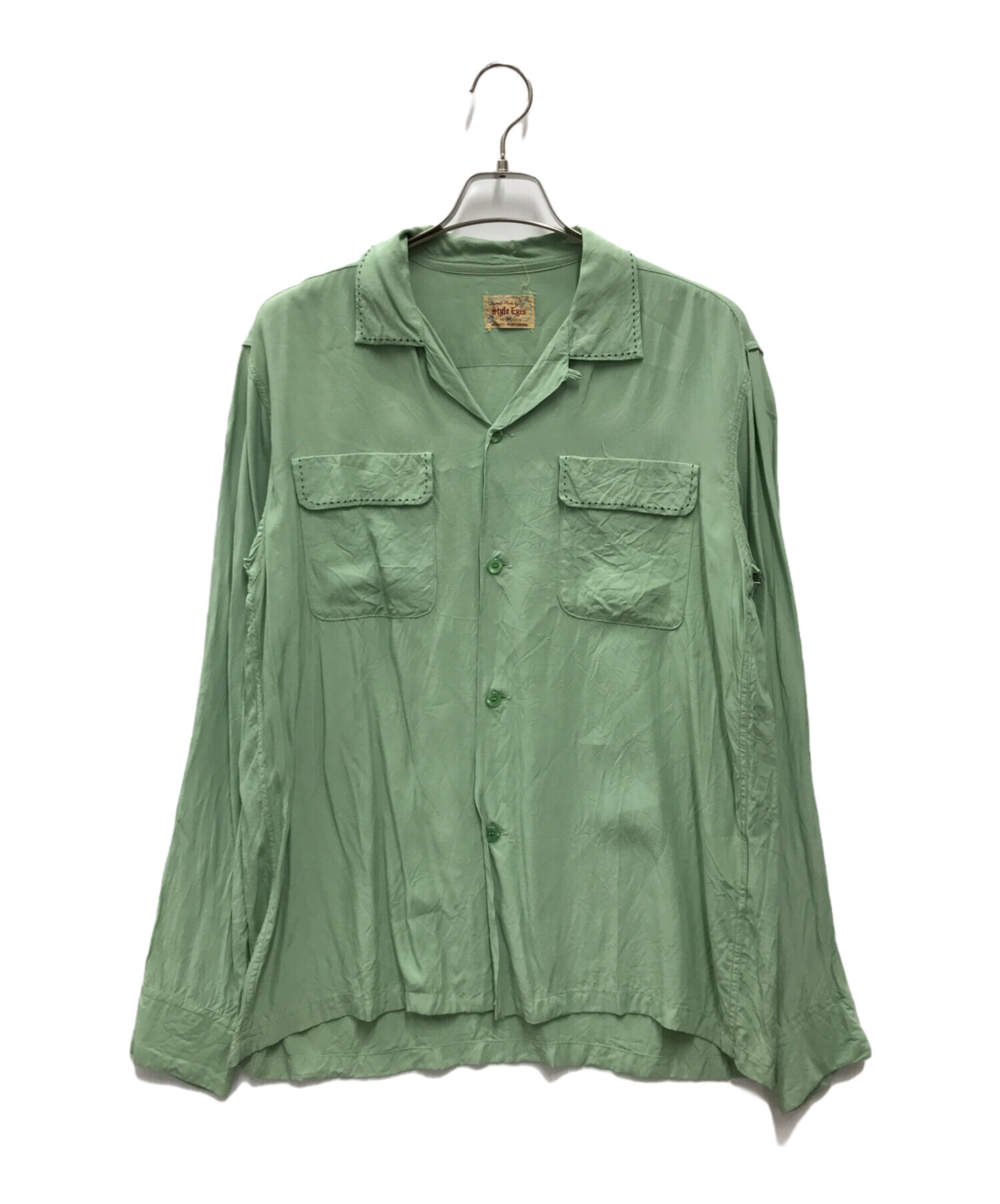 美品◎STYLE EYES 東洋エンタープライズ ボウリングシャツ 復刻モデル 東洋エンタープライズ】 STYLE EYES[スタイルアイズ] ボウリングシャツ