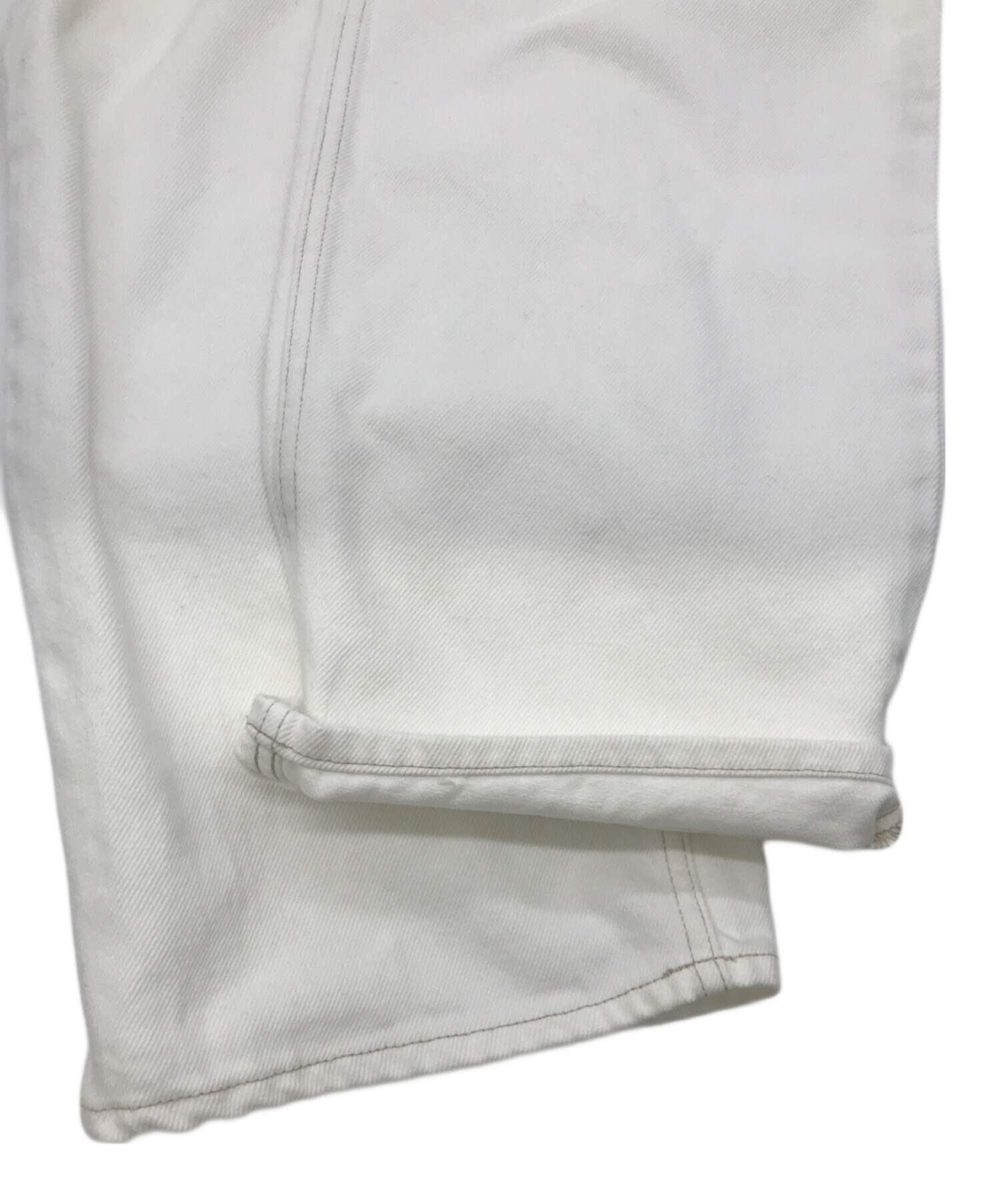 中古・古着通販】Snidel (スナイデル) タックワイドデニムパンツ