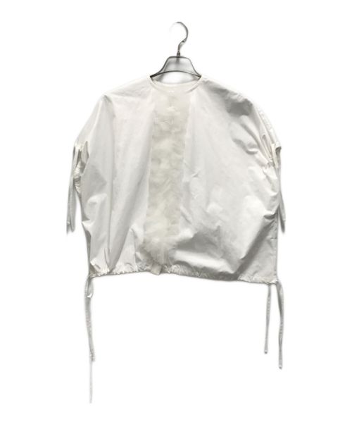 中古・古着通販】HIAND (ハイアンド) 2way center tulle shirt