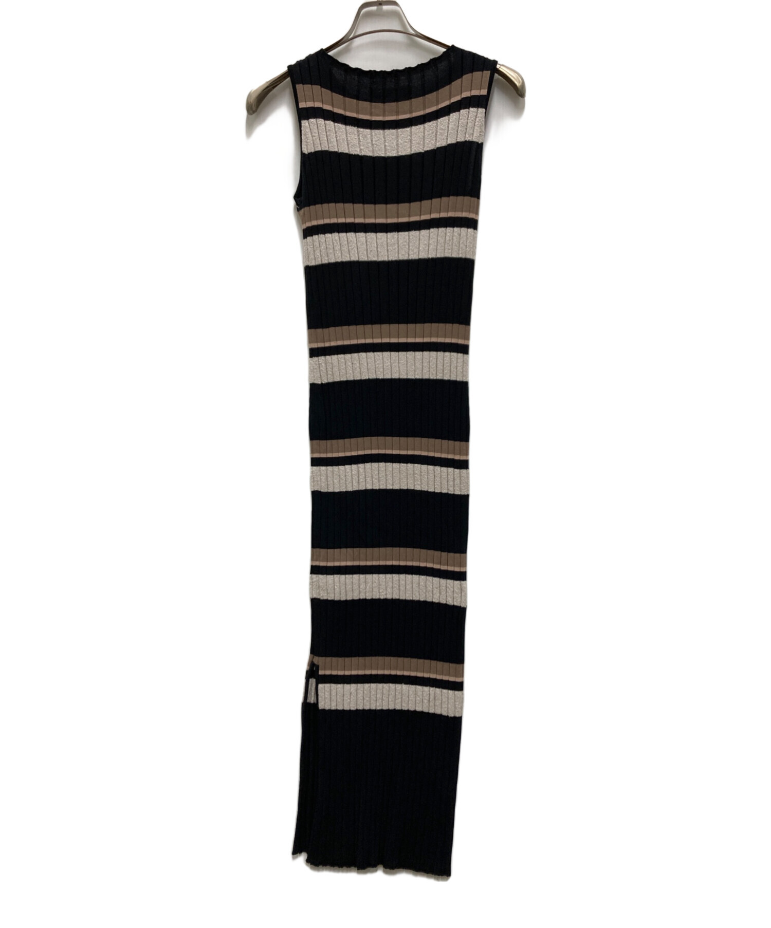 ワンピース Cotton Striped Ribbed Knit Dress Cotton Striped Ribbed Knit Dress Mサイズ 2025年最新】cotton