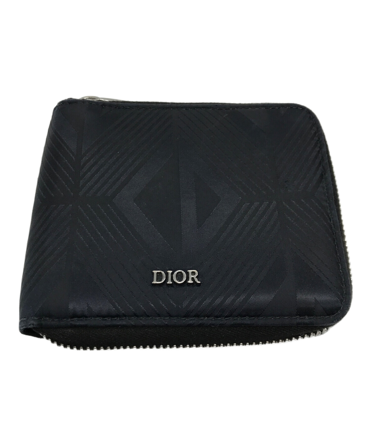 中古・古着通販】Dior (ディオール) 二つ折り ジップ ウォレット