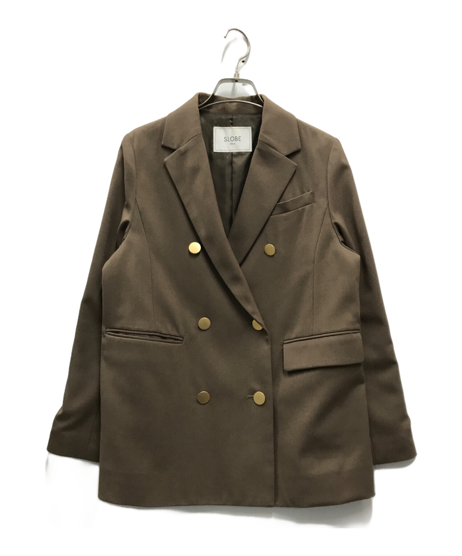 SLOBE IENA 金ボタンツィーディジャケット【新品タグ】 スマイル SLOBE IENA（スローブイエナ）の「《予約》金ボタンツィーディ