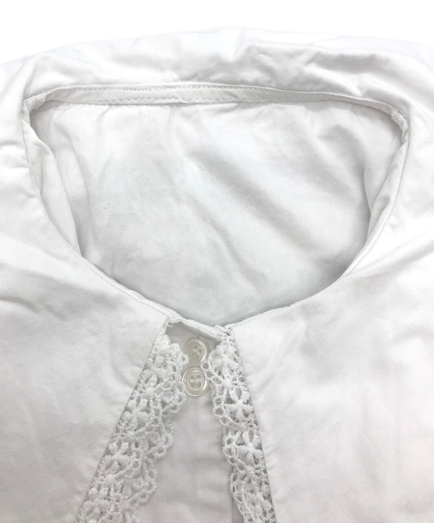 中古・古着通販】Bibiy. (ビビィ) AMOUR COLLAR BLOUSE ホワイト 