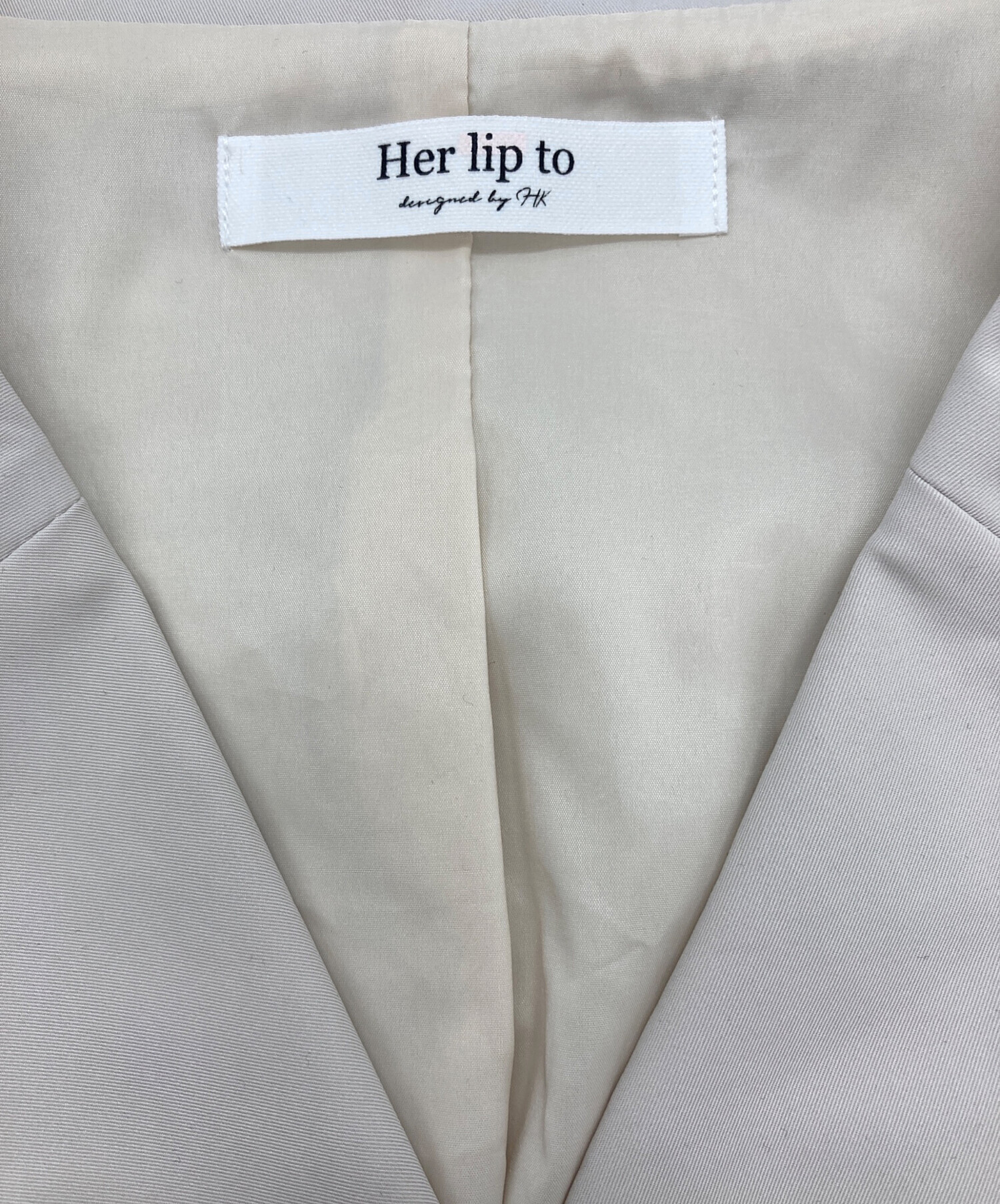 中古・古着通販】Her lip to (ハーリップトゥ) always a lady 中古・古着通販】Her lip to (ハーリップトゥ) always a lady